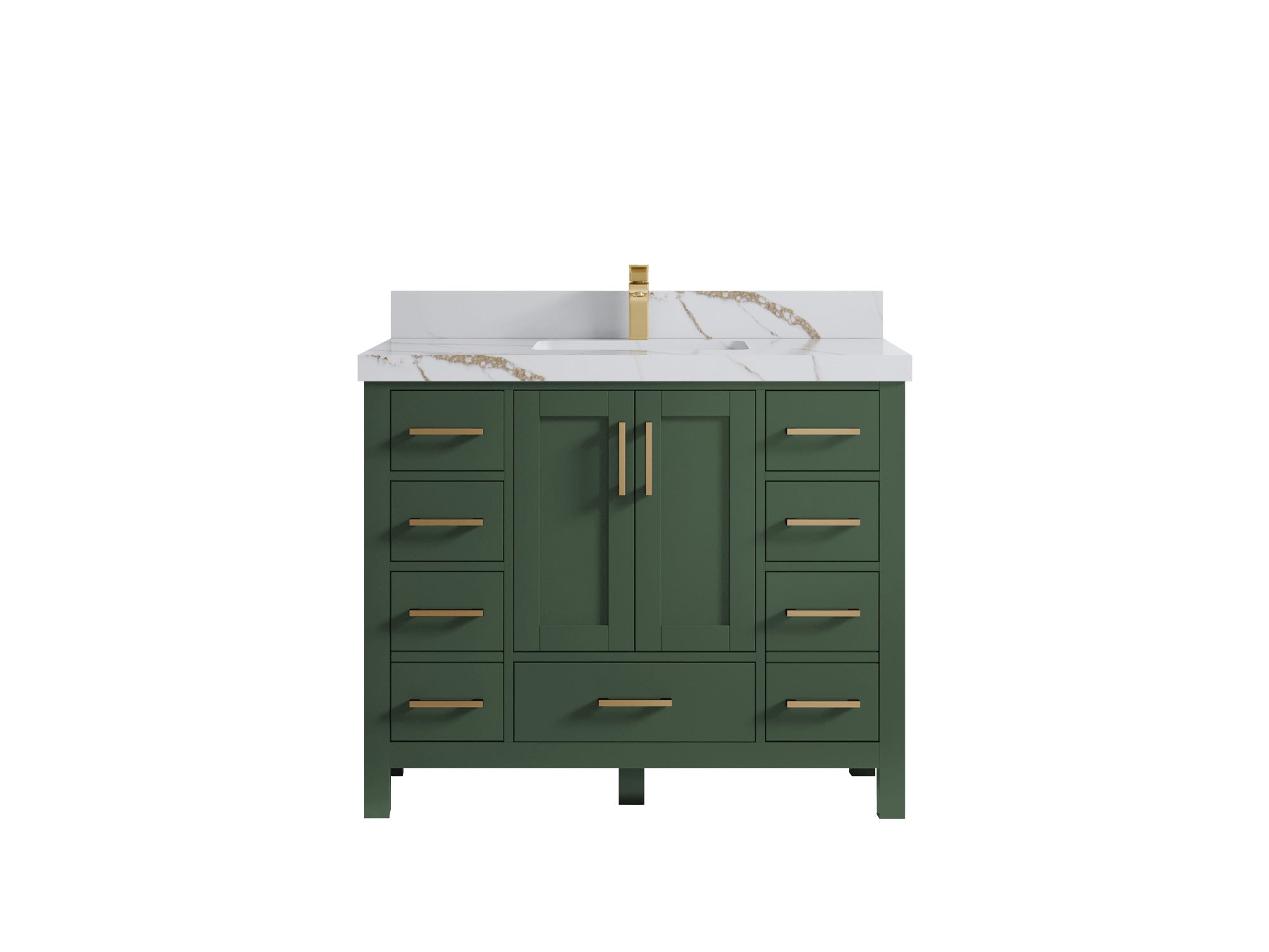 Malibu 42 in. W x 22 in. D Single Sink Bathroom Vanity - Willow Bath and Vanity