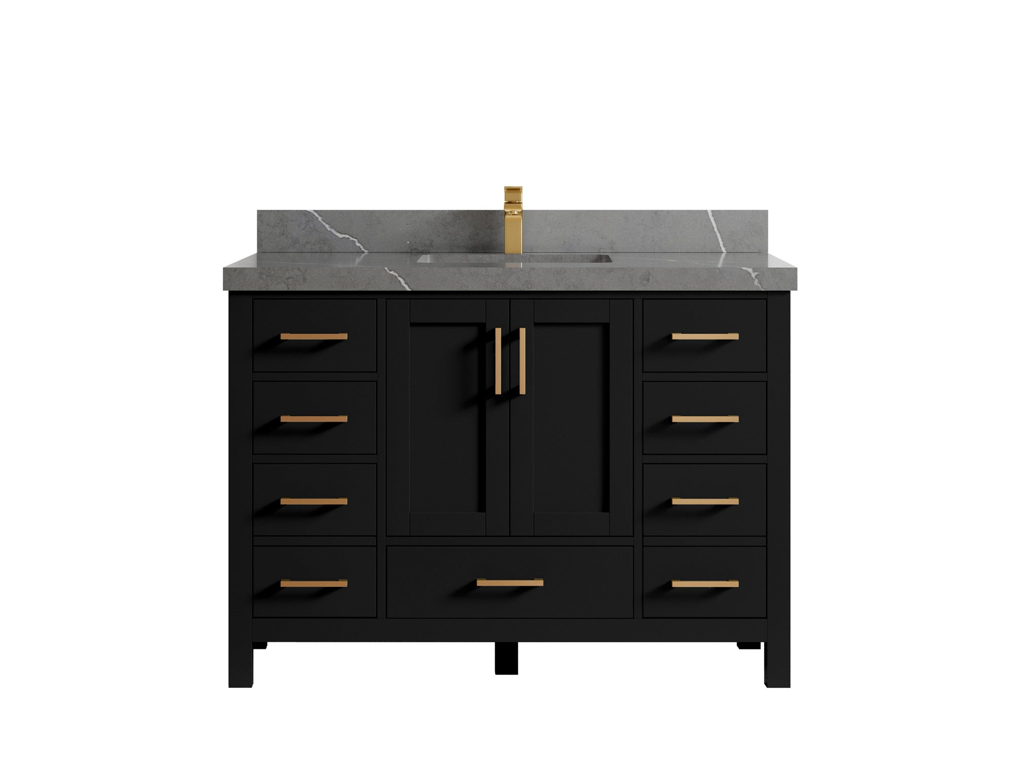 Malibu 48 in. W x 22 in. D Single Sink Bathroom Vanity - Willow Bath and Vanity