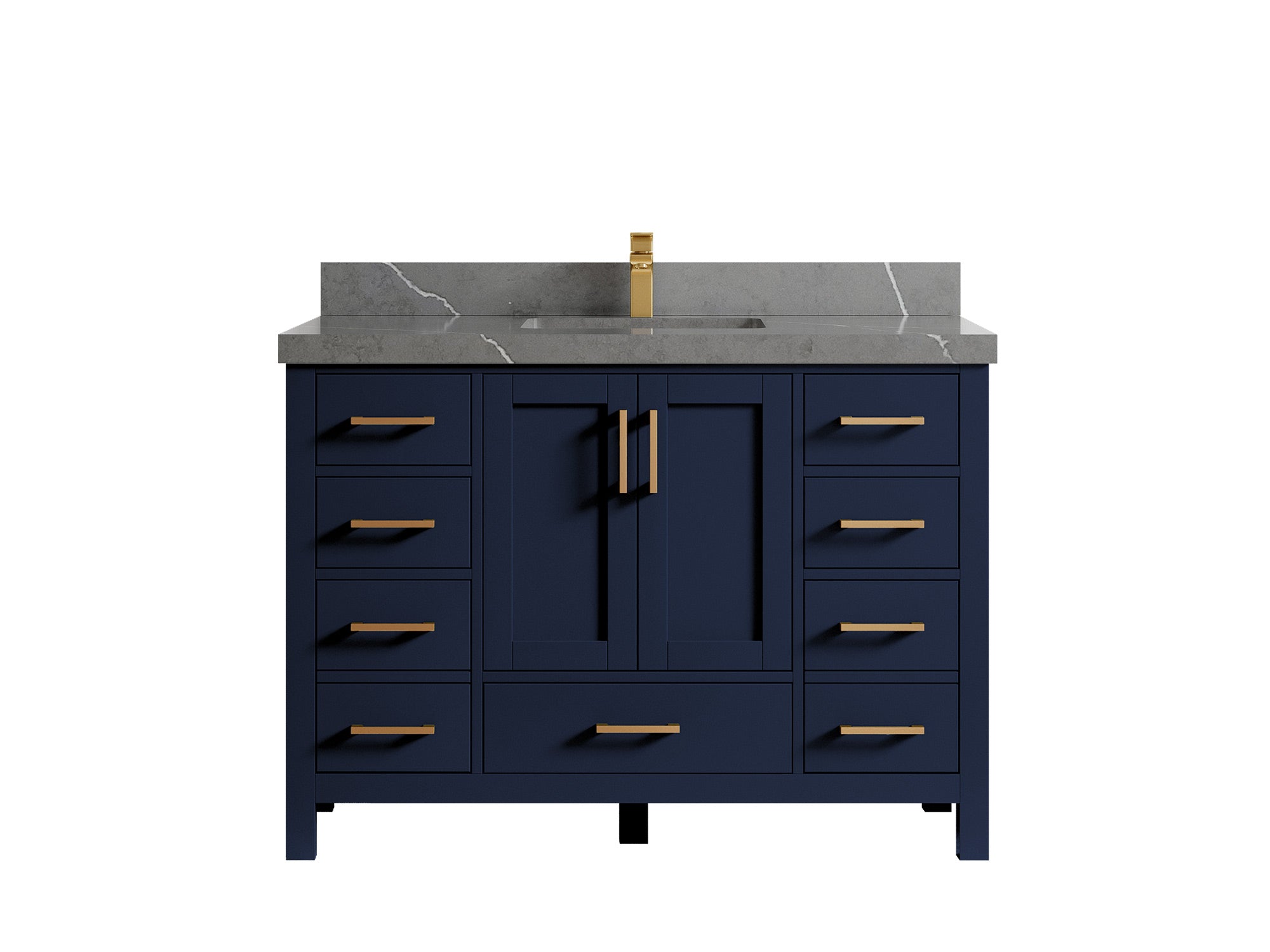 Malibu 48 in. W x 22 in. D Single Sink Bathroom Vanity - Willow Bath and Vanity