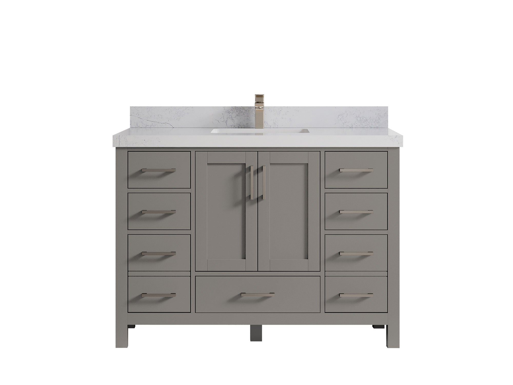 Malibu 48 in. W x 22 in. D Single Sink Bathroom Vanity - Willow Bath and Vanity