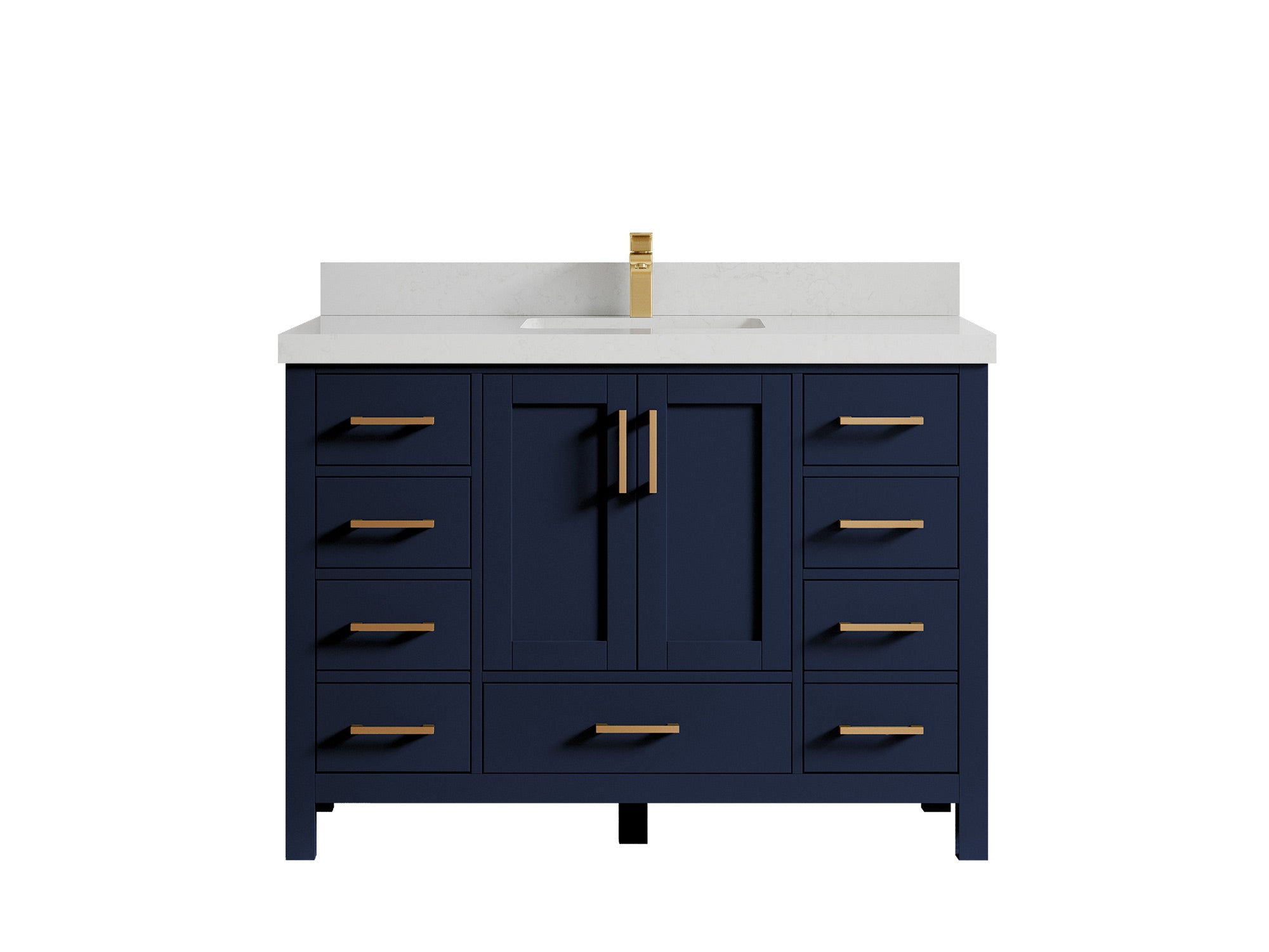 Malibu 48 in. W x 22 in. D Single Sink Bathroom Vanity - Willow Bath and Vanity