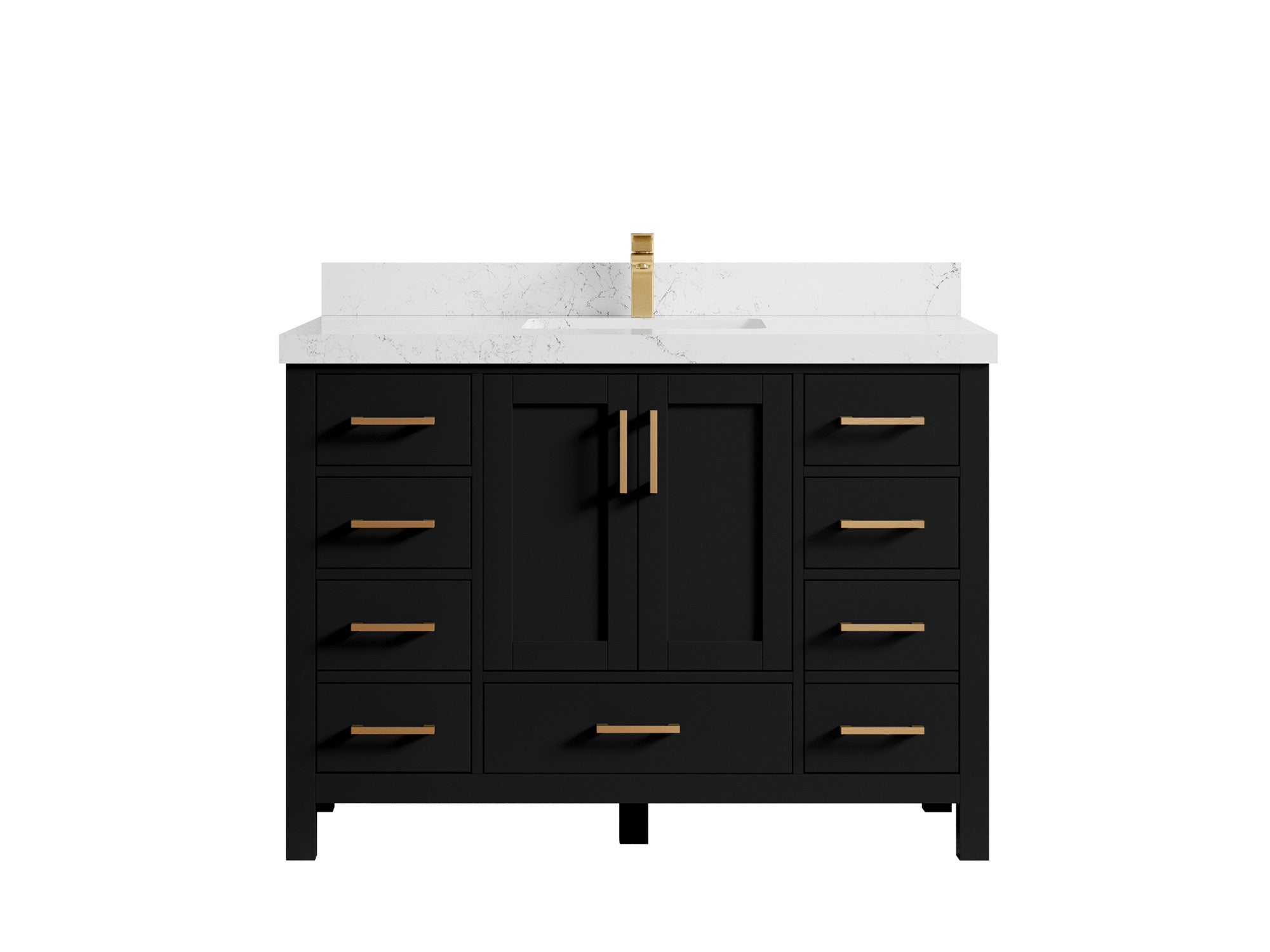 Malibu 48 in. W x 22 in. D Single Sink Bathroom Vanity - Willow Bath and Vanity