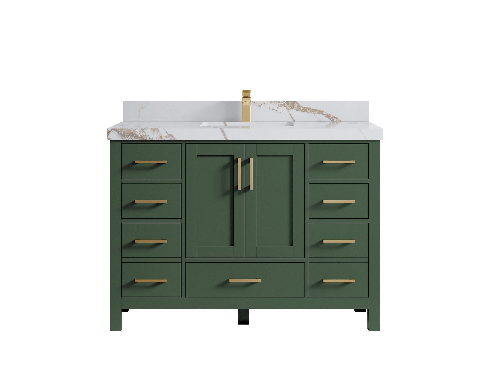 Malibu 48 in. W x 22 in. D Single Sink Bathroom Vanity - Willow Bath and Vanity