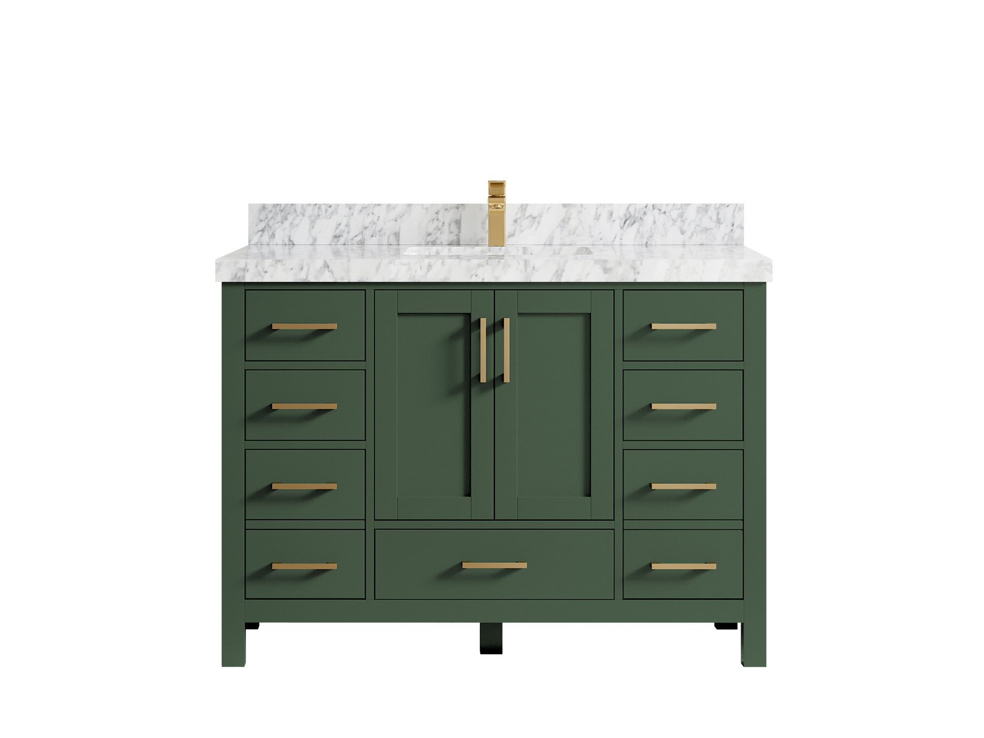 Malibu 48 in. W x 22 in. D Single Sink Bathroom Vanity - Willow Bath and Vanity