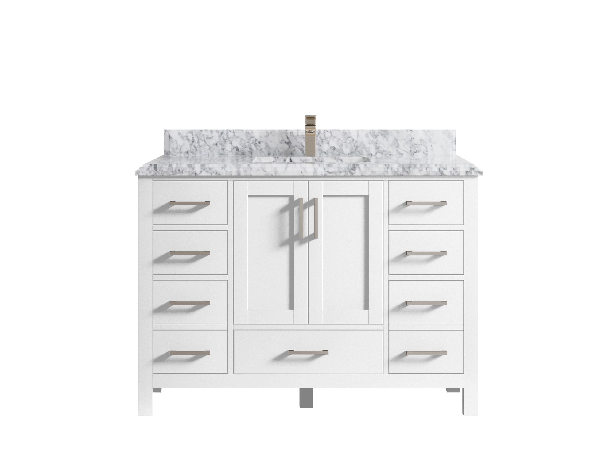 Malibu 48 in. W x 22 in. D Single Sink Bathroom Vanity - Willow Bath and Vanity