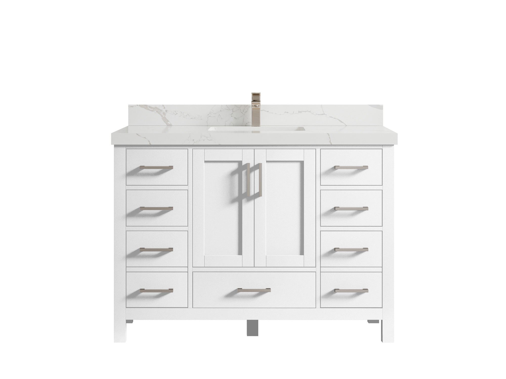 Malibu 48 in. W x 22 in. D Single Sink Bathroom Vanity - Willow Bath and Vanity