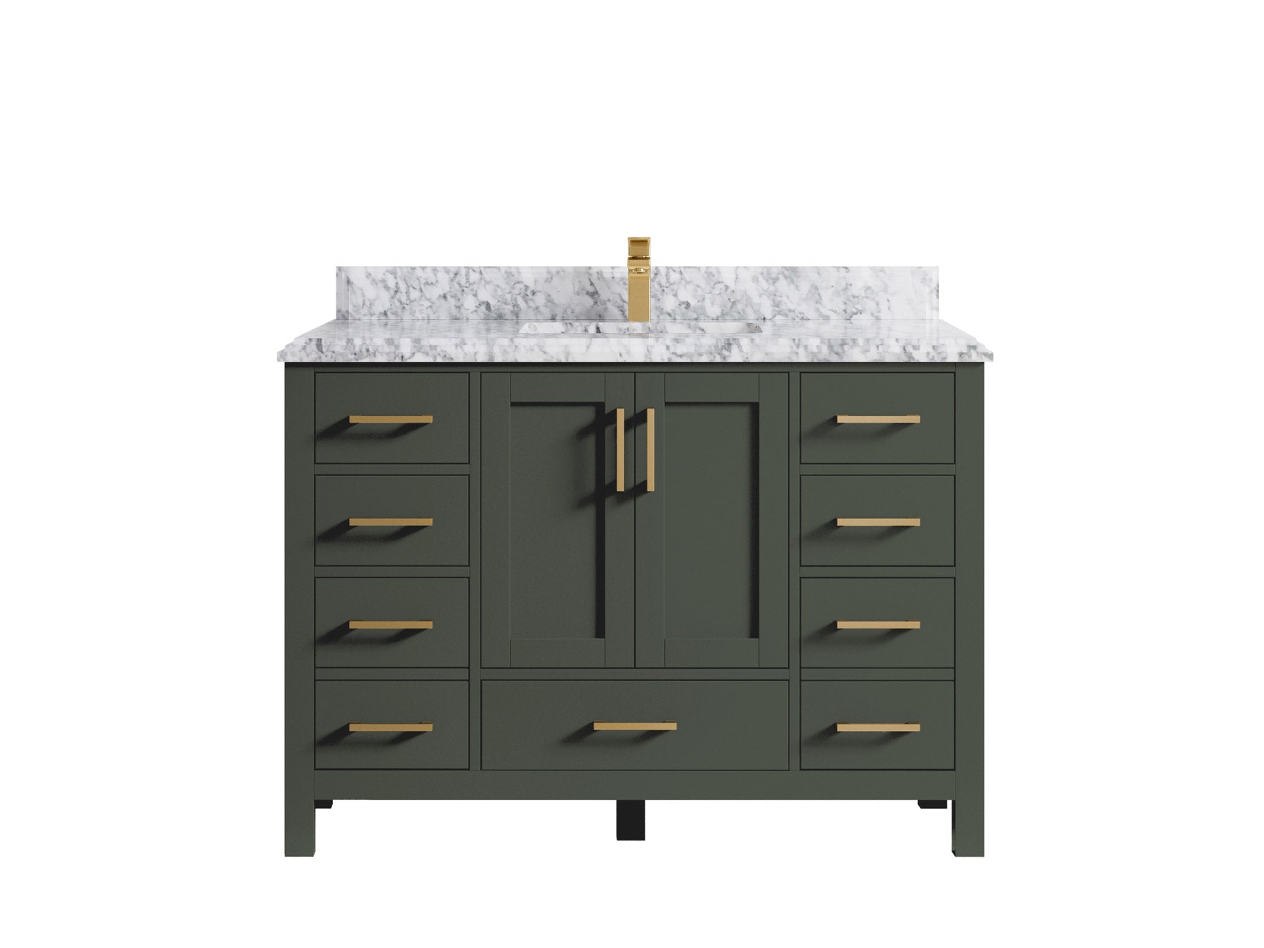 Malibu 48 in. W x 22 in. D Single Sink Bathroom Vanity - Willow Bath and Vanity