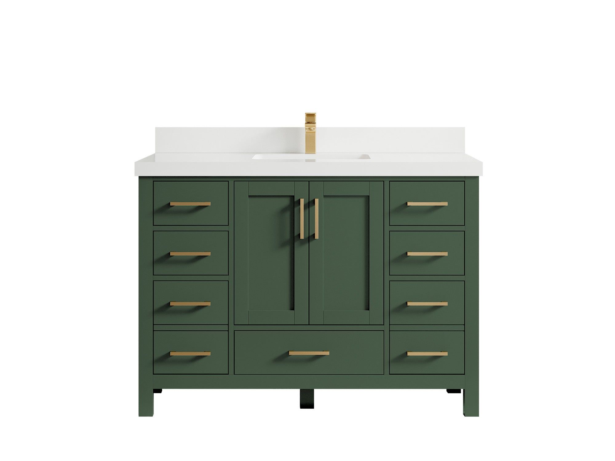 Malibu 48 in. W x 22 in. D Single Sink Bathroom Vanity - Willow Bath and Vanity