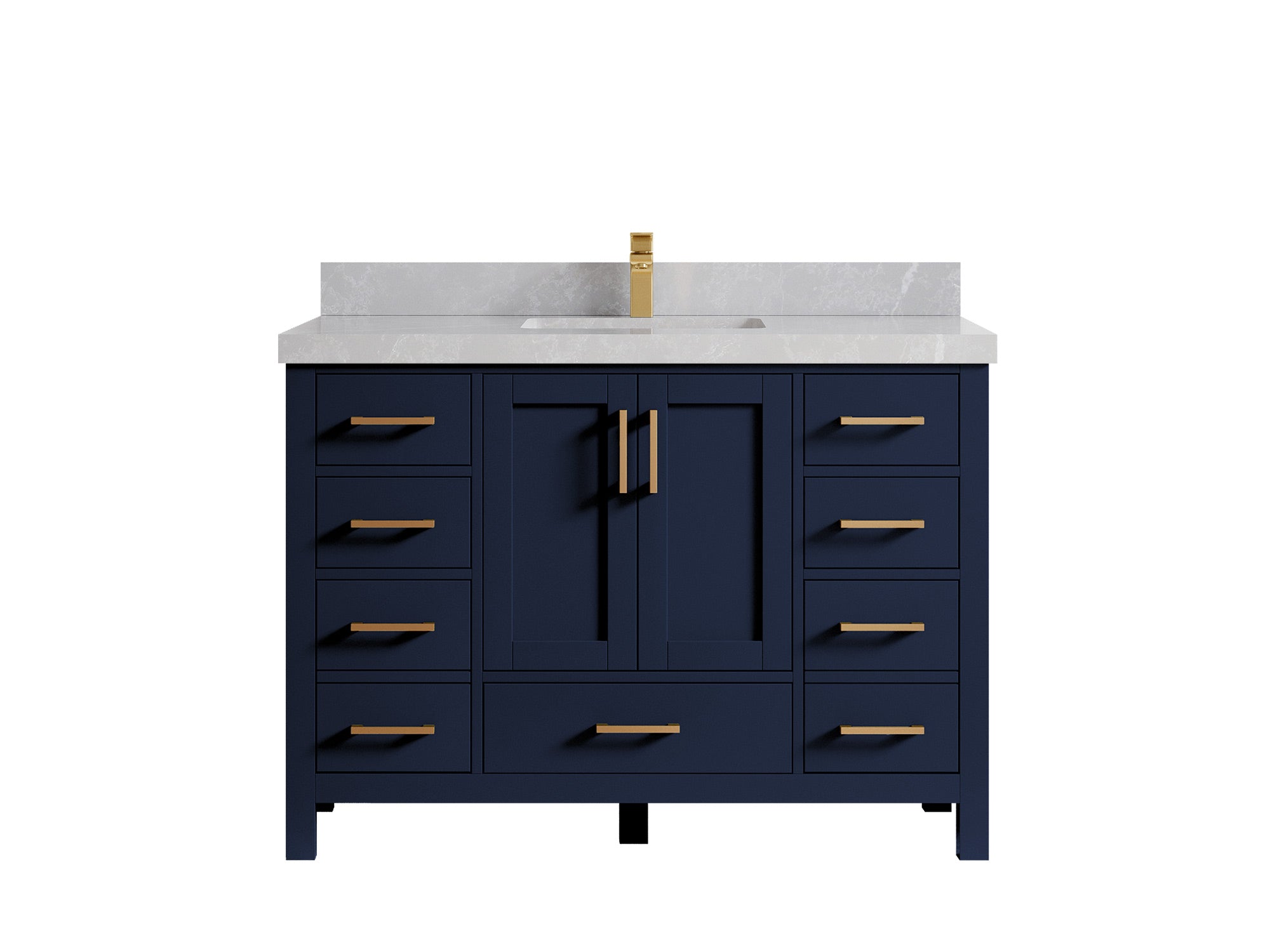 Malibu 48 in. W x 22 in. D Single Sink Bathroom Vanity - Willow Bath and Vanity