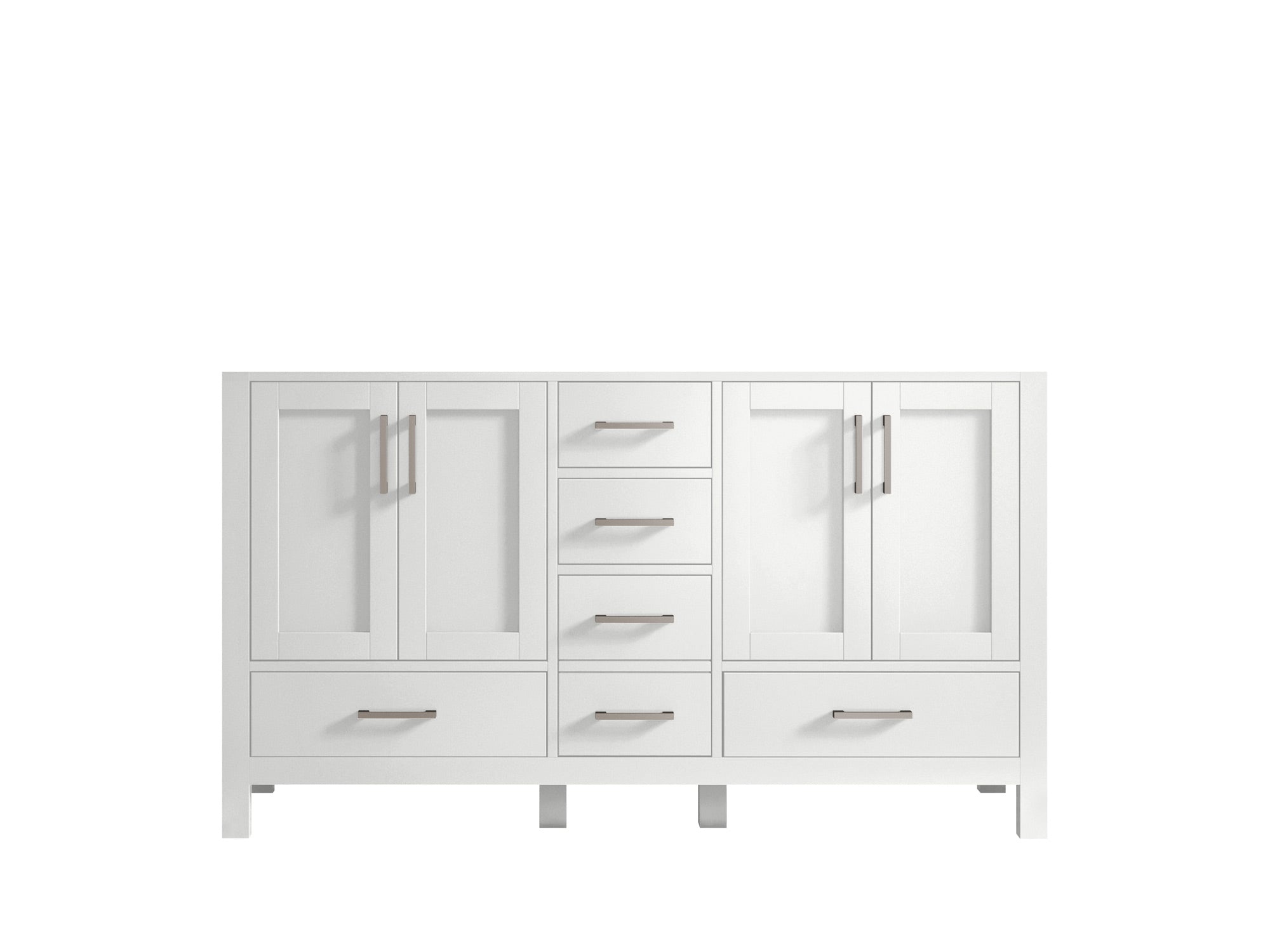 Malibu 60 in. W x 22 in. D Double Sink Bathroom Vanity - Willow Bath and Vanity