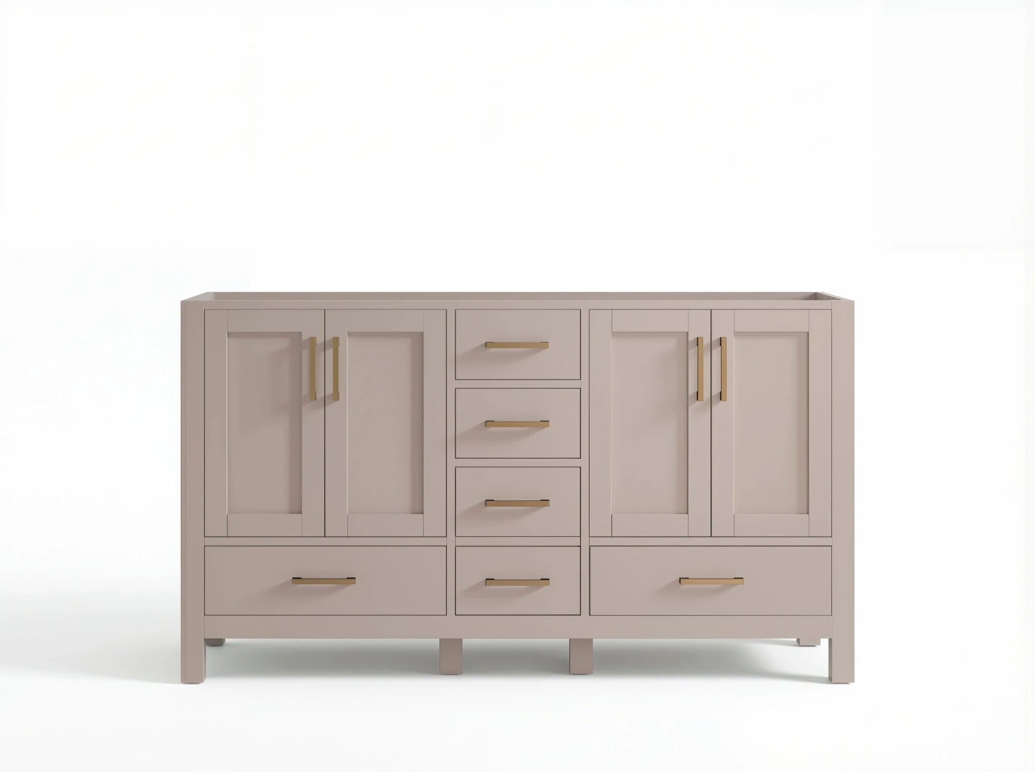 Malibu 60 in. W x 22 in. D Double Sink Bathroom Vanity - Willow Bath and Vanity