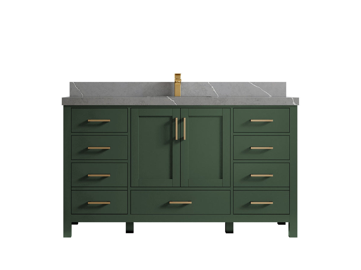 Malibu 60 in. W x 22 in. D Single Sink Bathroom Vanity - Willow Bath and Vanity
