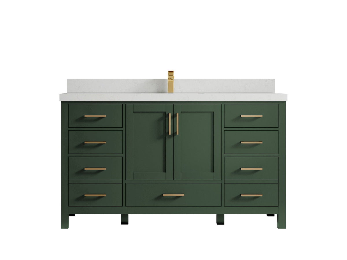 Malibu 60 in. W x 22 in. D Single Sink Bathroom Vanity - Willow Bath and Vanity