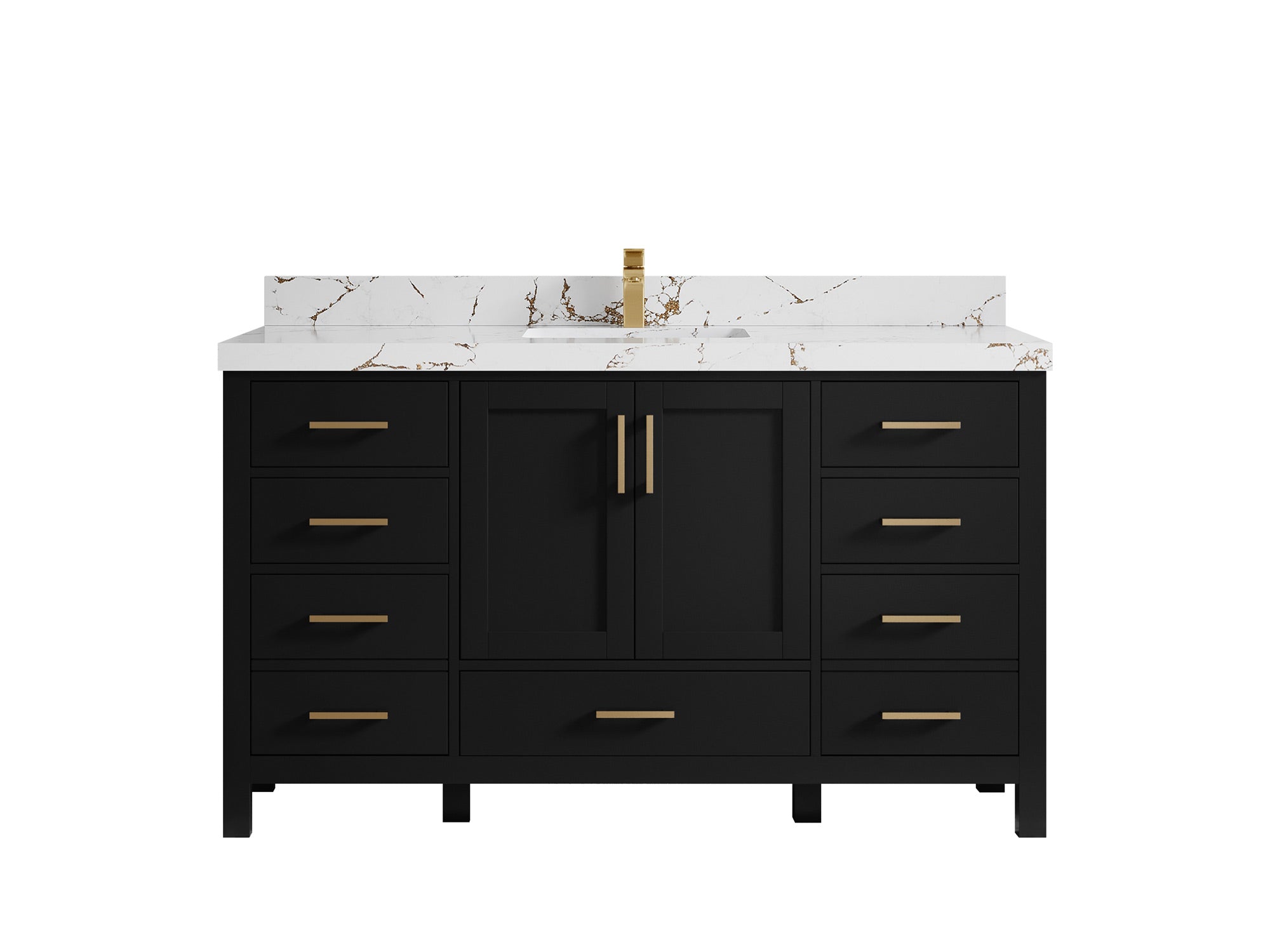Malibu 60 in. W x 22 in. D Single Sink Bathroom Vanity - Willow Bath and Vanity