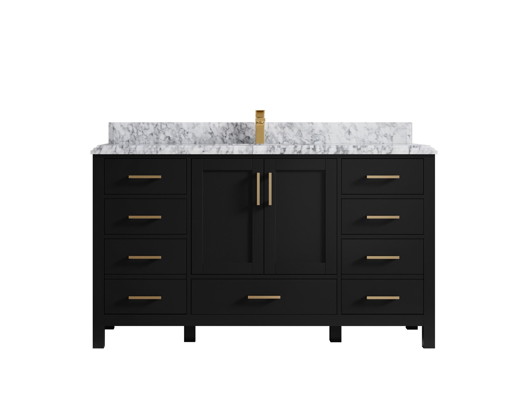 Malibu 60 in. W x 22 in. D Single Sink Bathroom Vanity - Willow Bath and Vanity