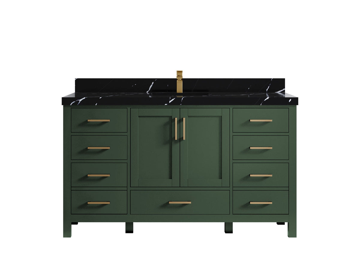 Malibu 60 in. W x 22 in. D Single Sink Bathroom Vanity - Willow Bath and Vanity