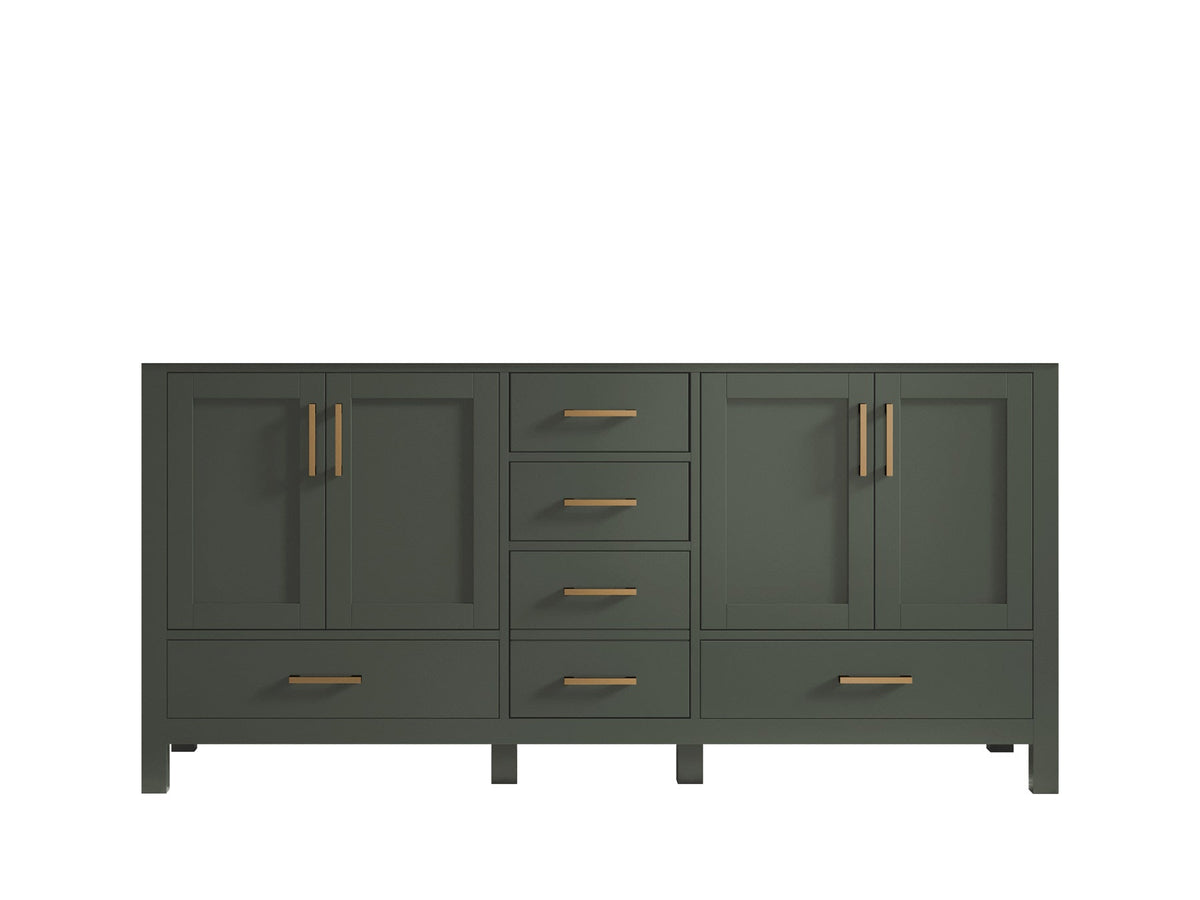 Malibu 72 in. W x 22 in. D Double Sink Bathroom Vanity - Willow Bath and Vanity