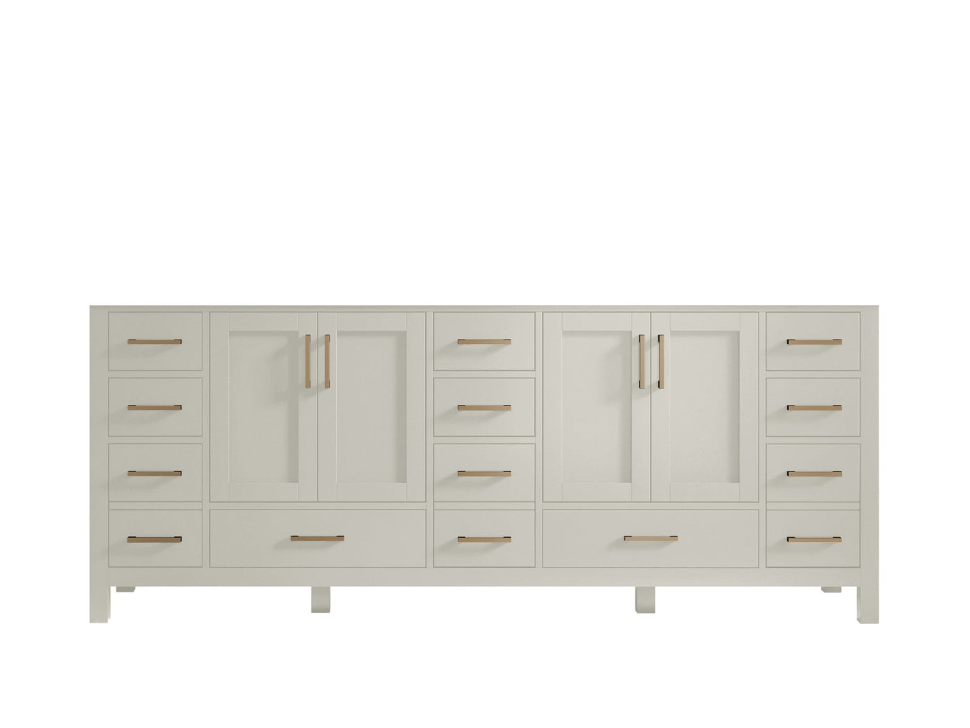 Malibu 84 in. W x 22 in. D Double Sink Bathroom Vanity