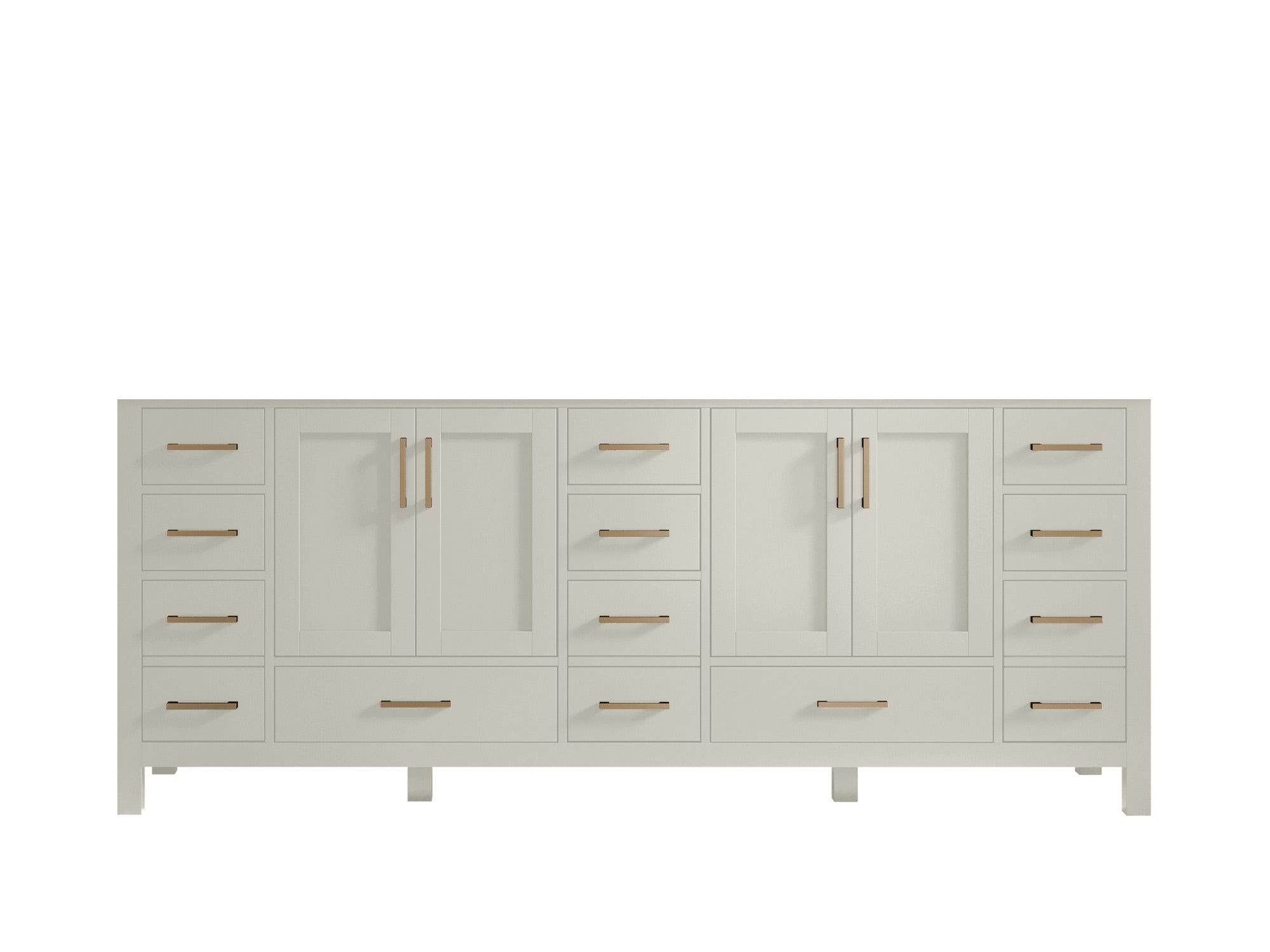 Malibu 84 in. W x 22 in. D Double Sink Bathroom Vanity - Willow Bath and Vanity