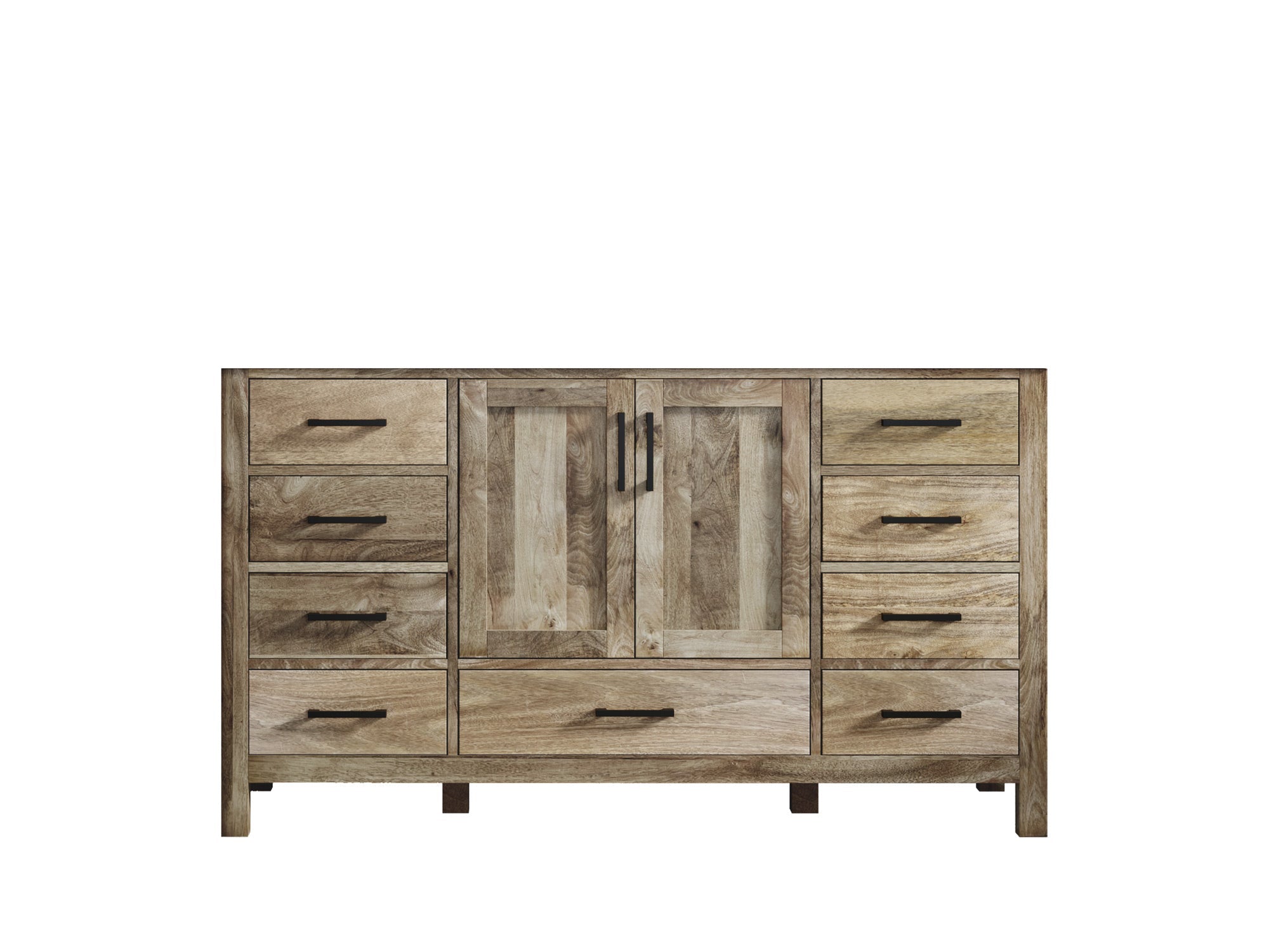 Malibu Mango Wood 60 in. W x 22 in. D Single Sink Bathroom Vanity - Willow Bath and Vanity