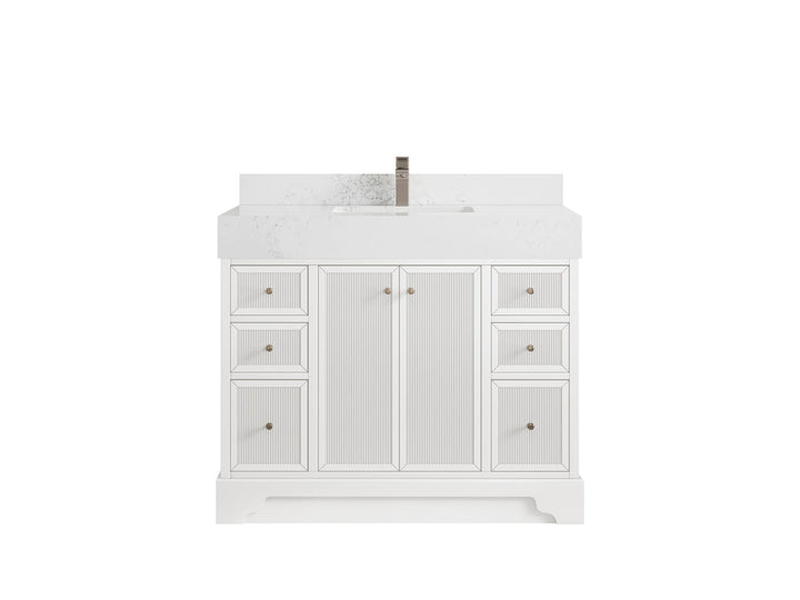 Manhattan 42 in. W x 22 in. D Single Sink Bathroom Vanity - photo 10
