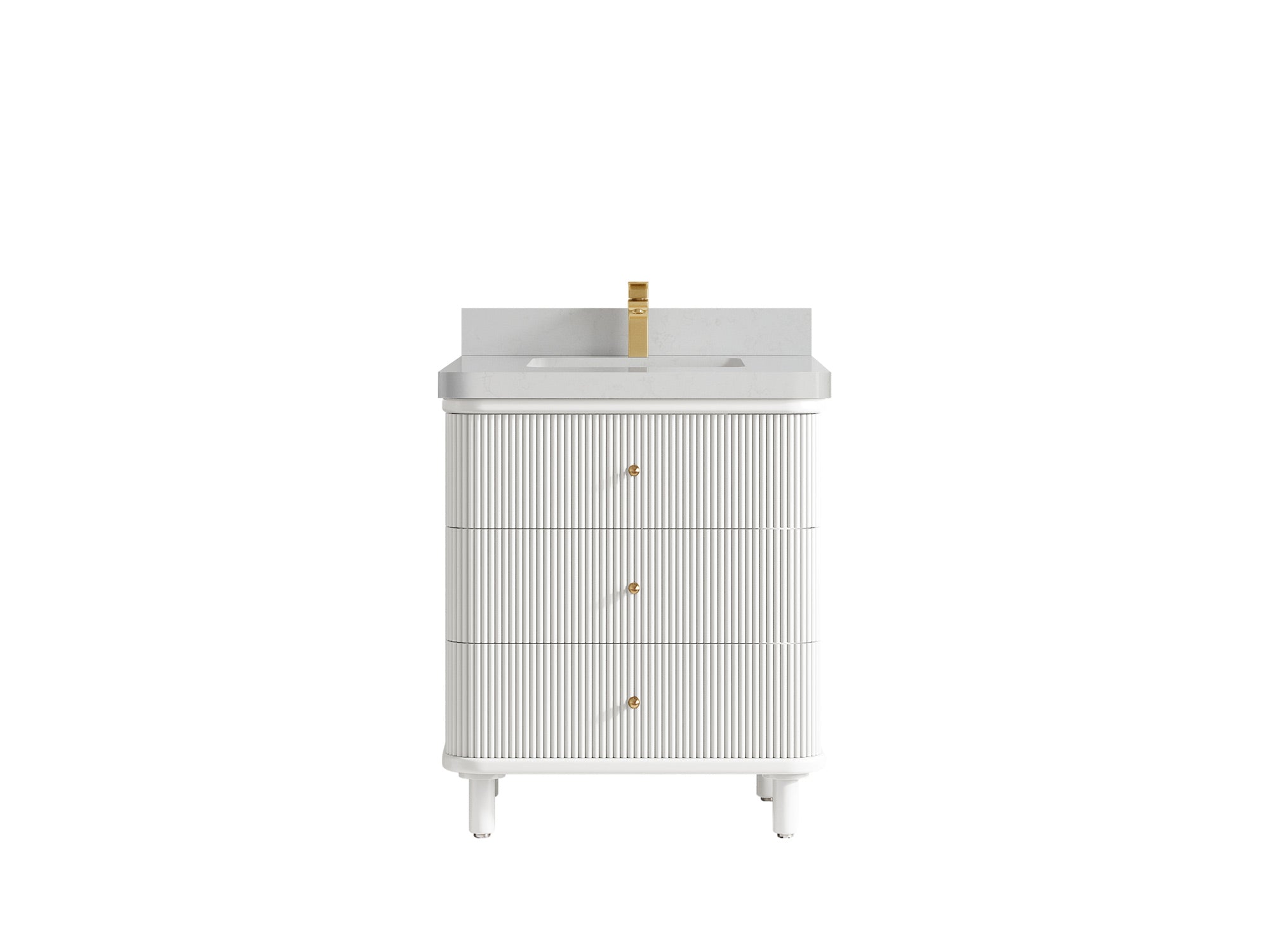 Miami 30 in. W x 22 in. D Single Sink Bathroom Vanity - Willow Bath and Vanity