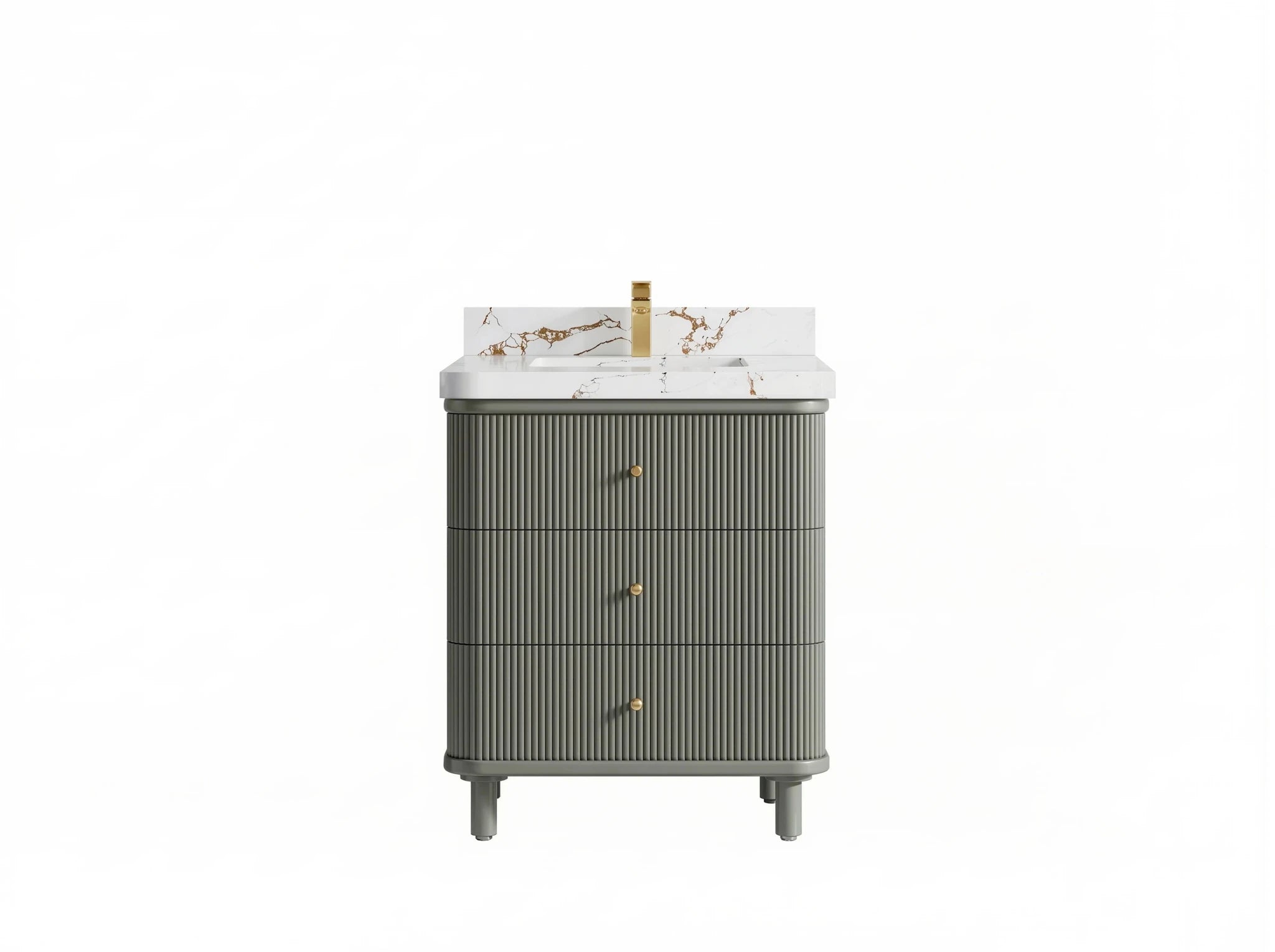 Miami 30 in. W x 22 in. D Single Sink Bathroom Vanity - Willow Bath and Vanity