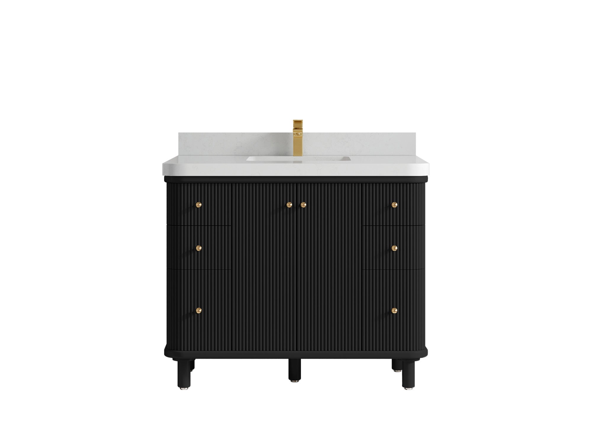 Miami 42 in. W x 22 in. D Single Sink Bathroom Vanity - Willow Bath and Vanity