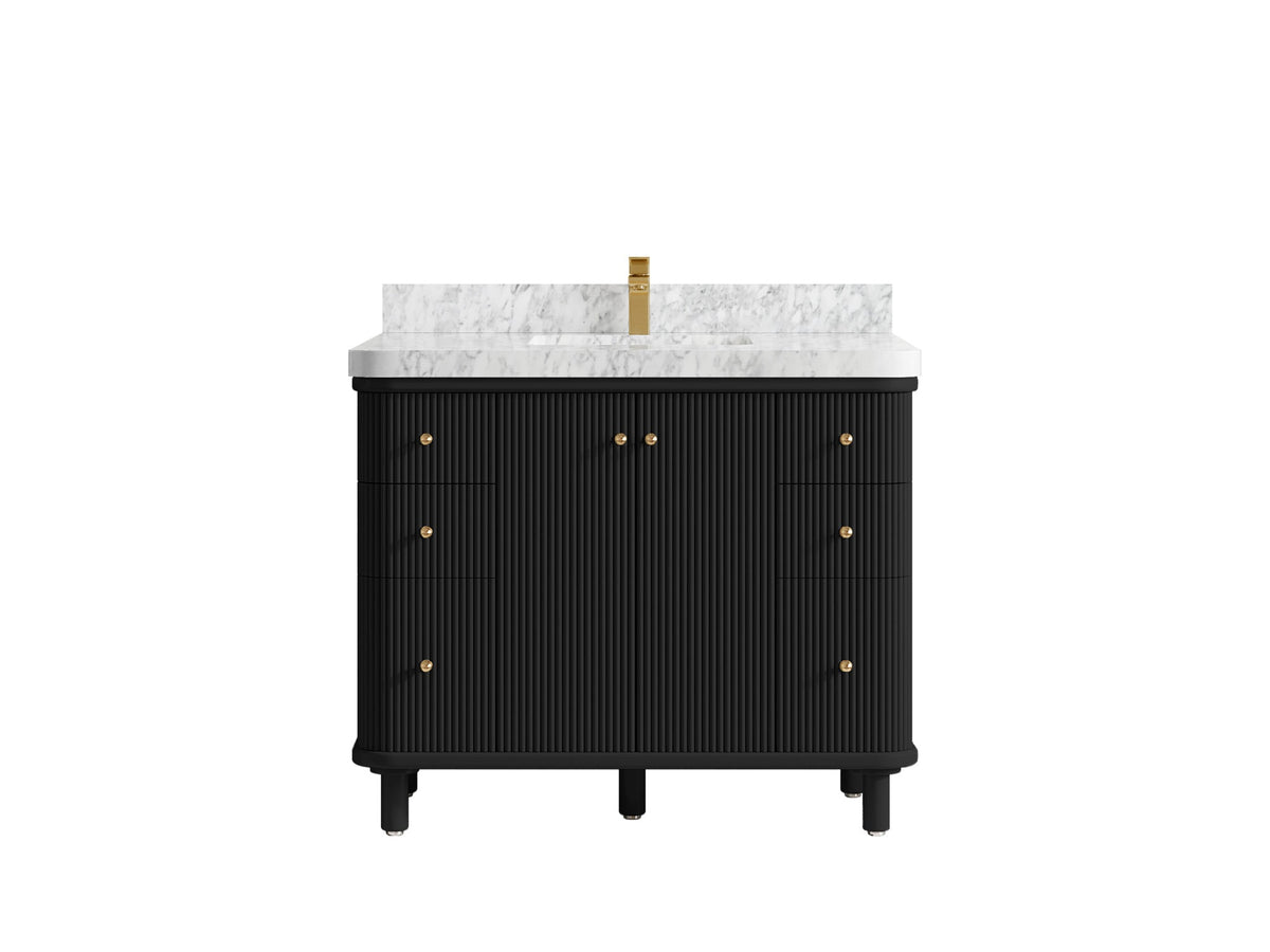 Miami 42 in. W x 22 in. D Single Sink Bathroom Vanity - Willow Bath and Vanity