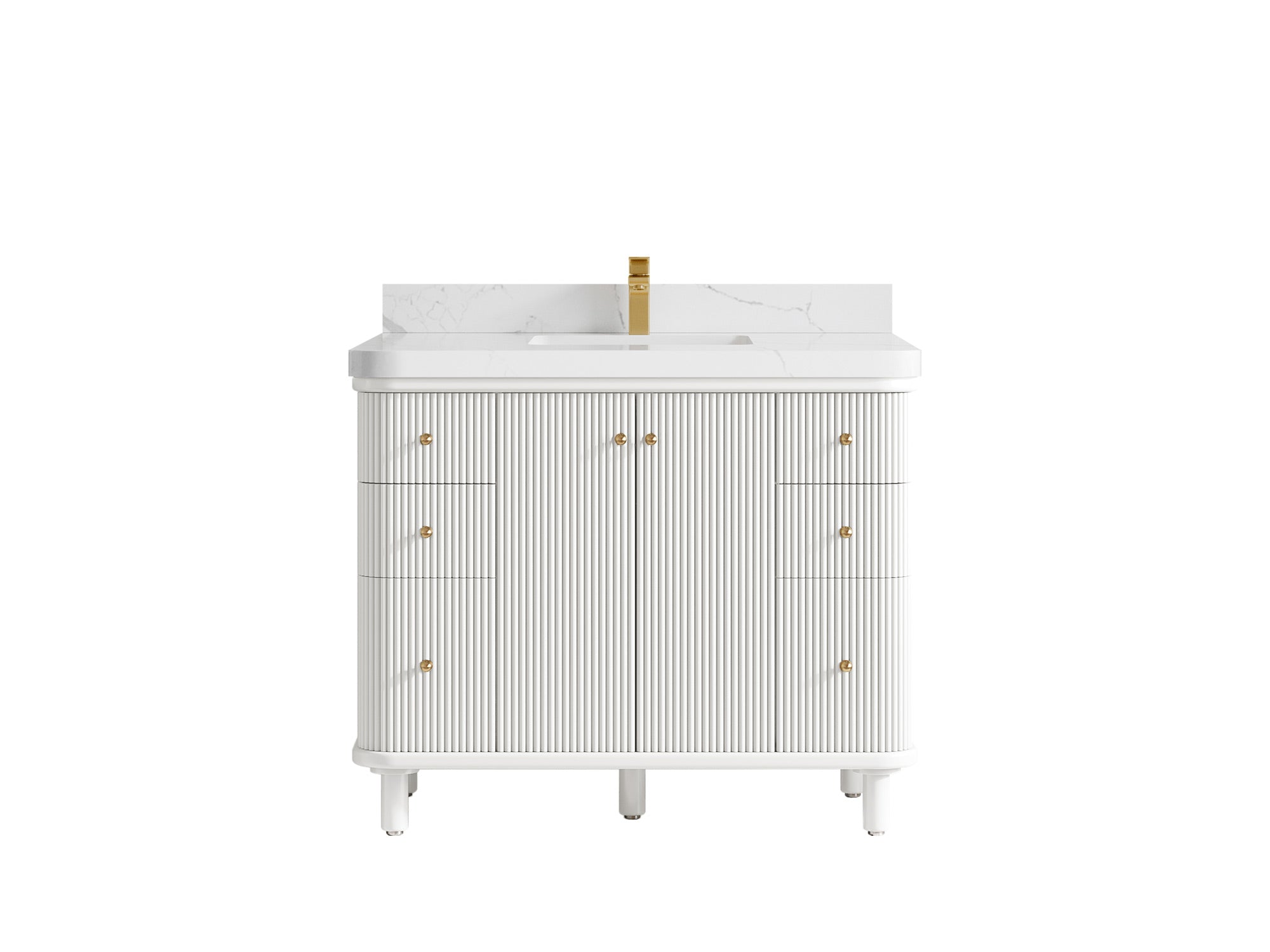 Miami 42 in. W x 22 in. D Single Sink Bathroom Vanity - Willow Bath and Vanity