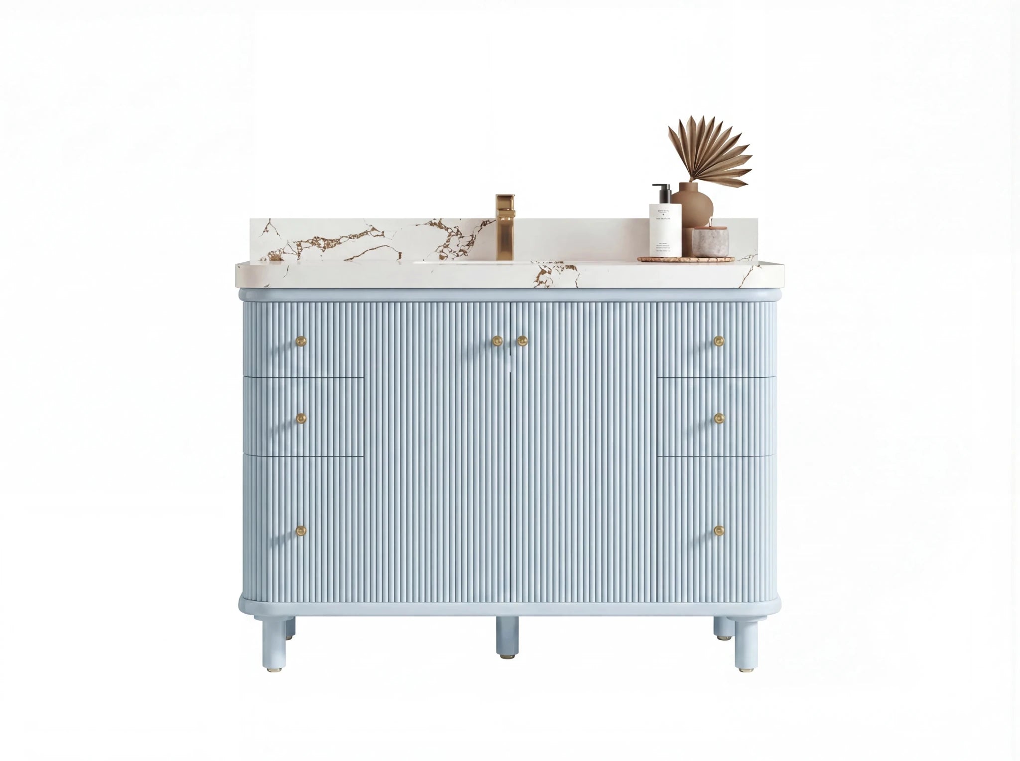 Miami 48 in. W x 22 in. D Single Sink Bathroom Vanity - Willow Bath and Vanity
