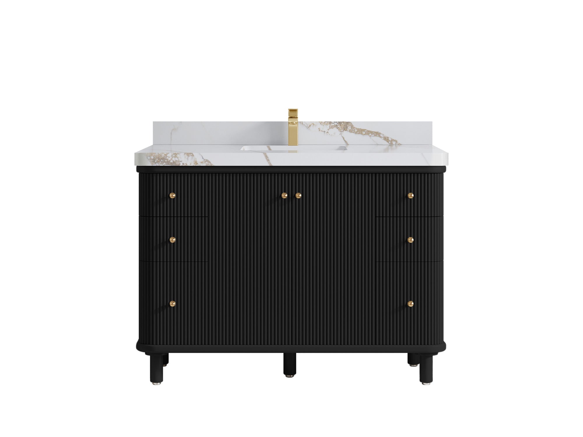 Miami 48 in. W x 22 in. D Single Sink Bathroom Vanity - Willow Bath and Vanity