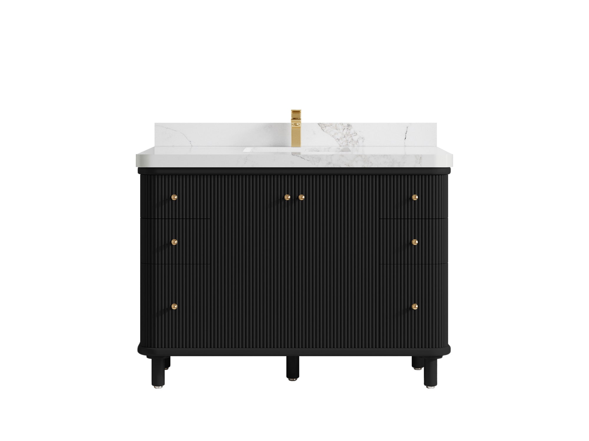 Miami 48 in. W x 22 in. D Single Sink Bathroom Vanity - Willow Bath and Vanity