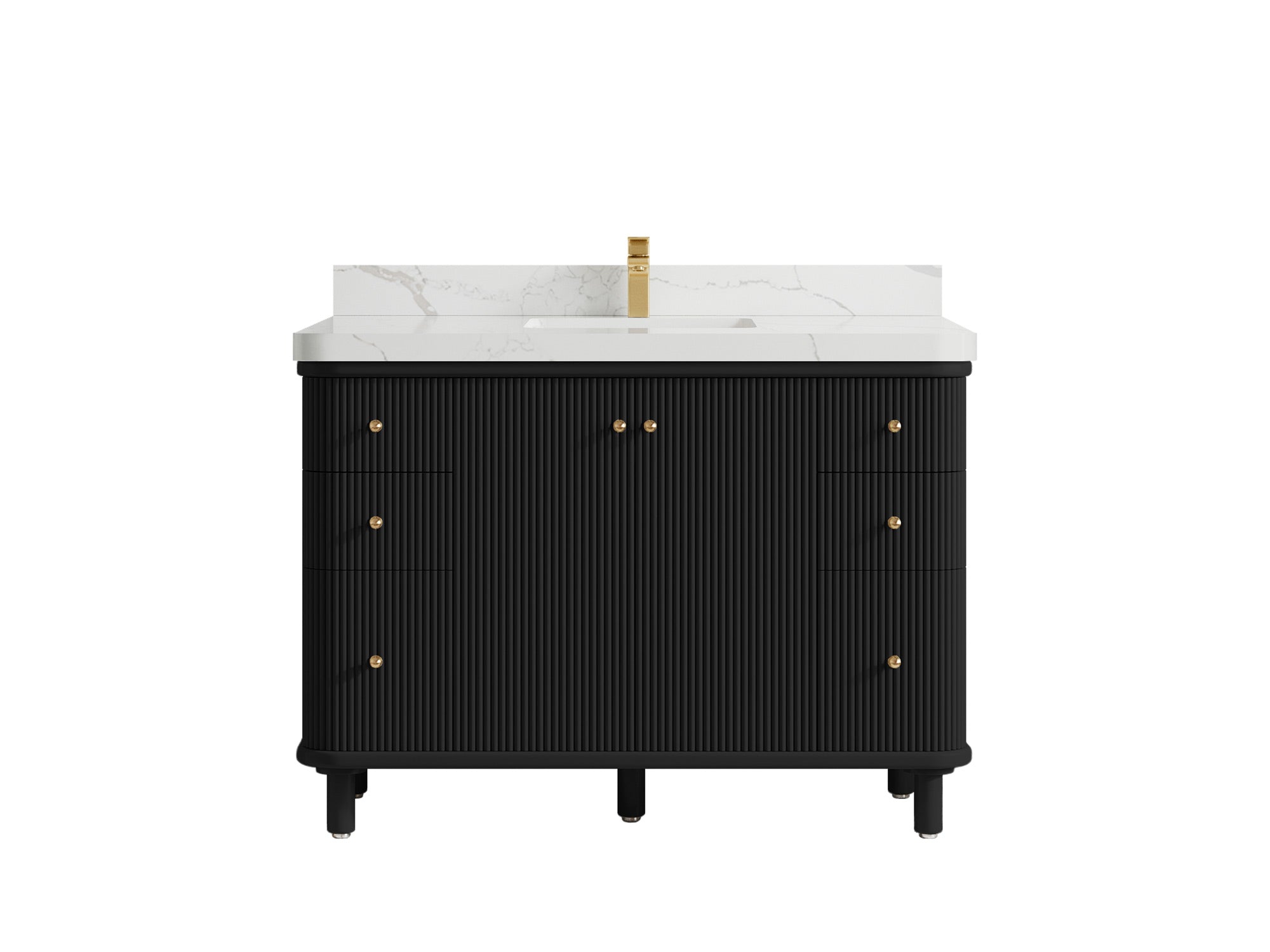 Miami 48 in. W x 22 in. D Single Sink Bathroom Vanity - Willow Bath and Vanity