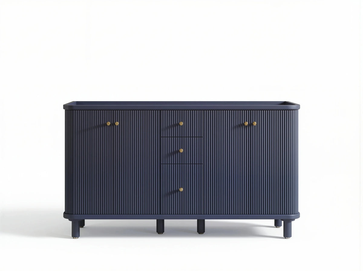 Miami 60 in. W x 22 in. D Double Sink Bathroom Vanity - Willow Bath and Vanity