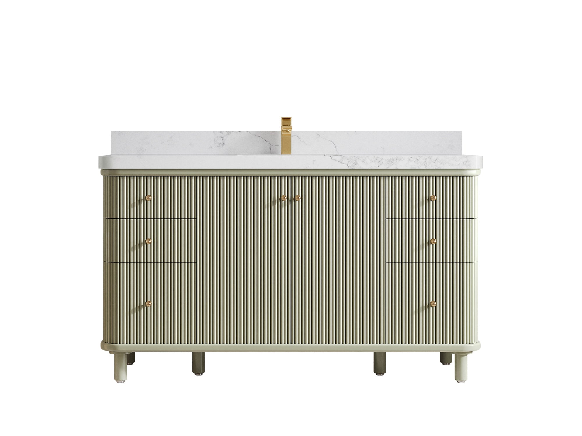 Miami 60 in. W x 22 in. D Single Sink Bathroom Vanity - Willow Bath and Vanity
