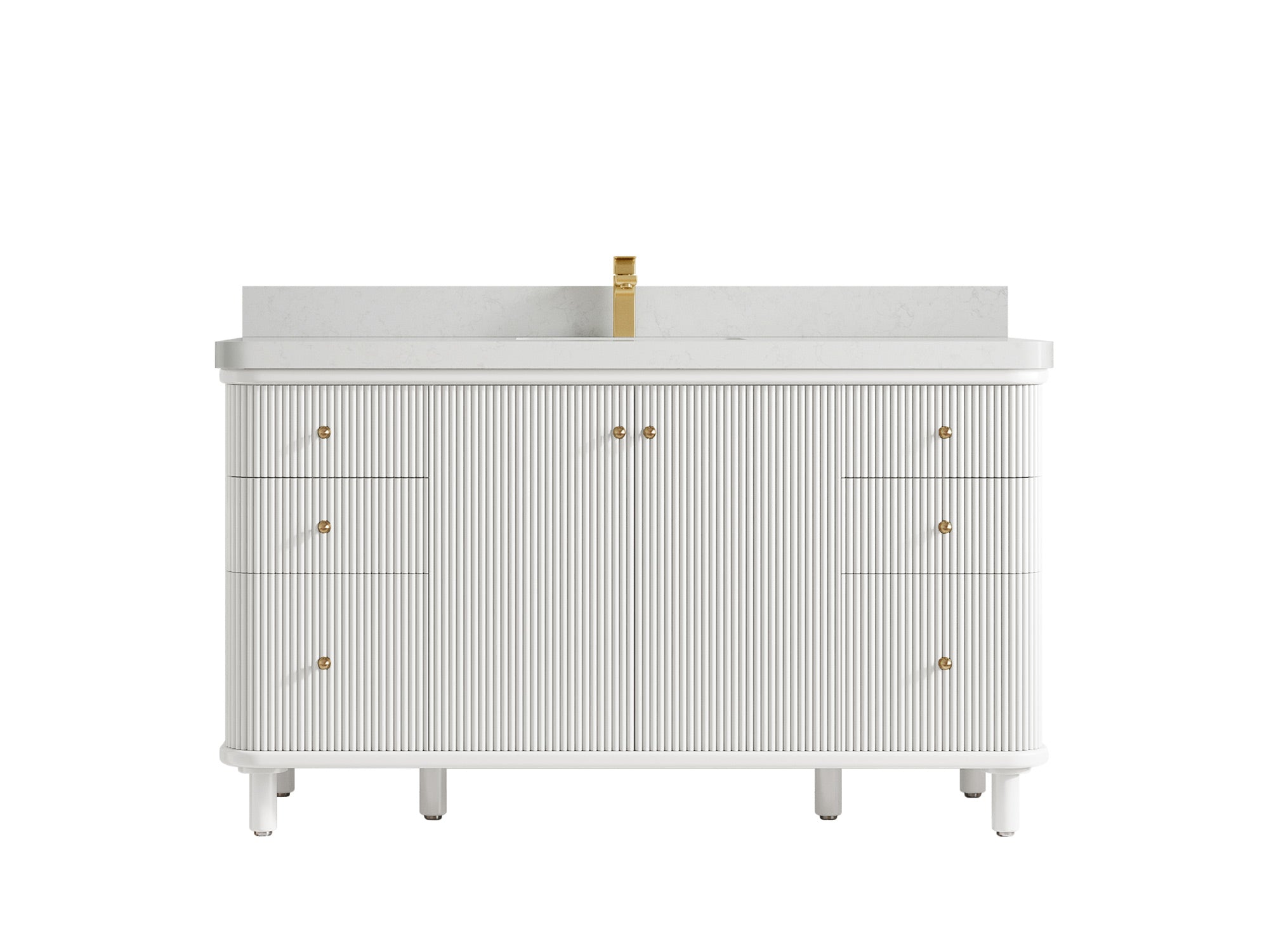 Miami 60 in. W x 22 in. D Single Sink Bathroom Vanity - Willow Bath and Vanity