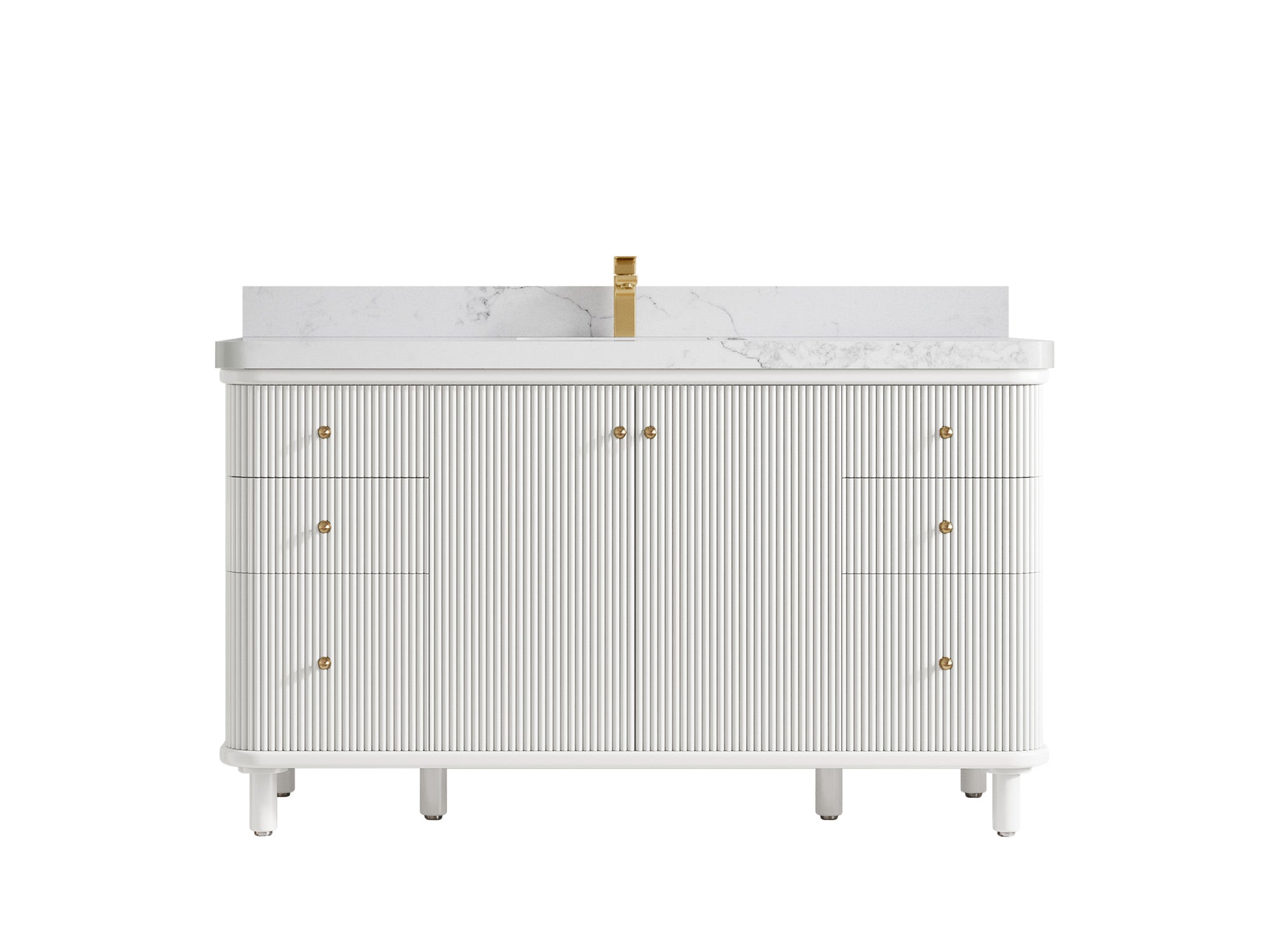 Miami 60 in. W x 22 in. D Single Sink Bathroom Vanity - Willow Bath and Vanity