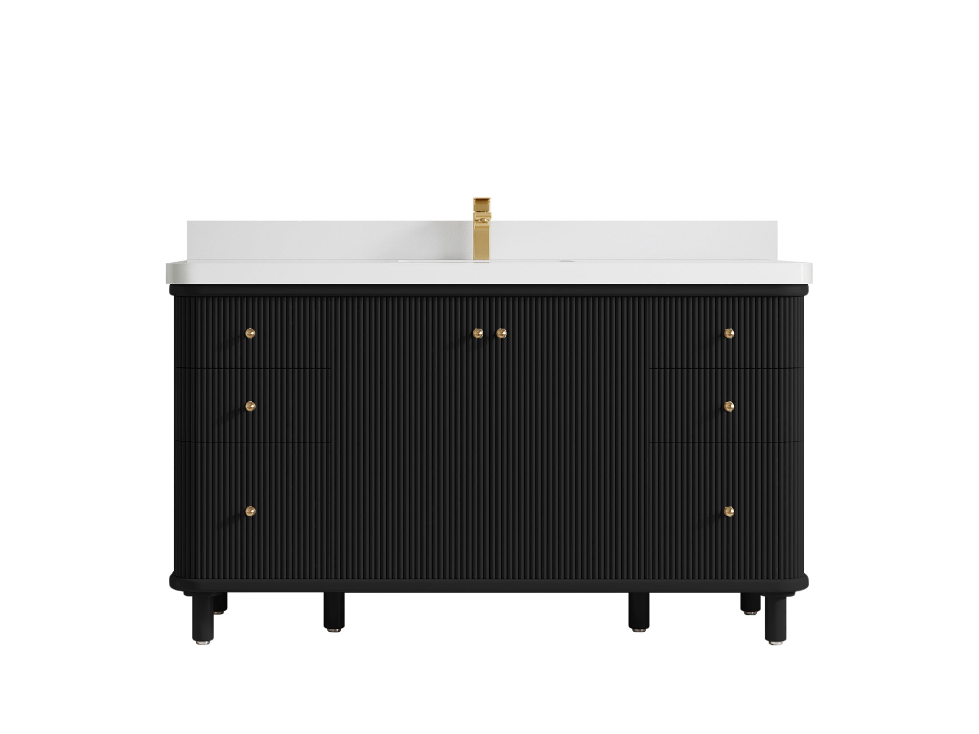 Miami 60 in. W x 22 in. D Single Sink Bathroom Vanity - Willow Bath and Vanity
