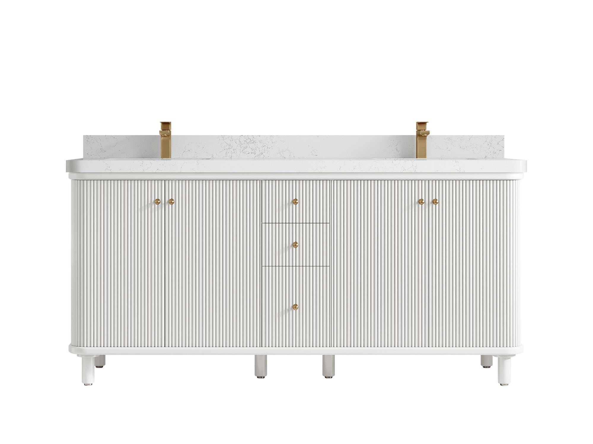 Miami 72 in. W x 22 in. D Double Sink Bathroom Vanity - Willow Bath and Vanity