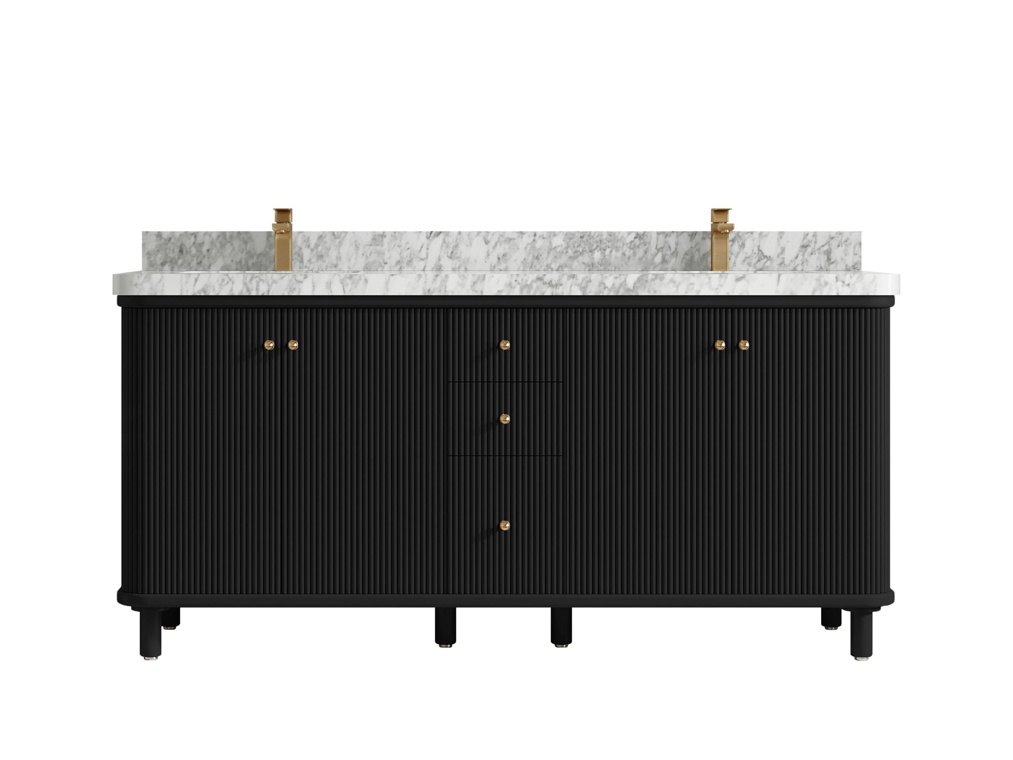 Miami 72 in. W x 22 in. D Double Sink Bathroom Vanity - Willow Bath and Vanity