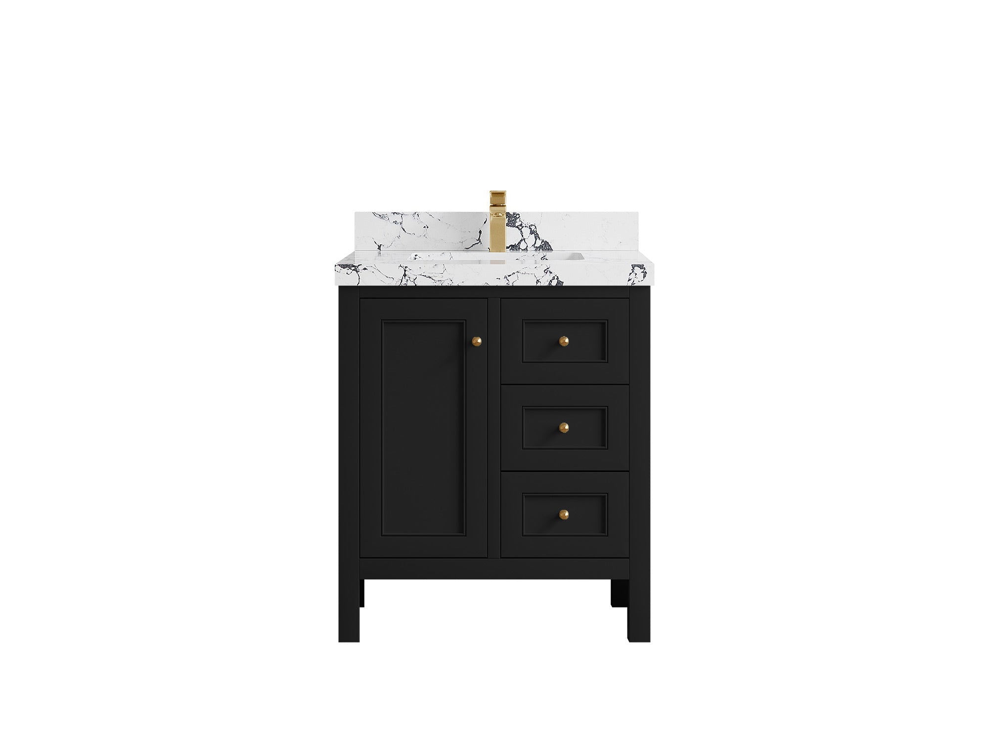 Nashville 30 in. W x 22 in. D Single Sink Bathroom Vanity - Willow Bath and Vanity