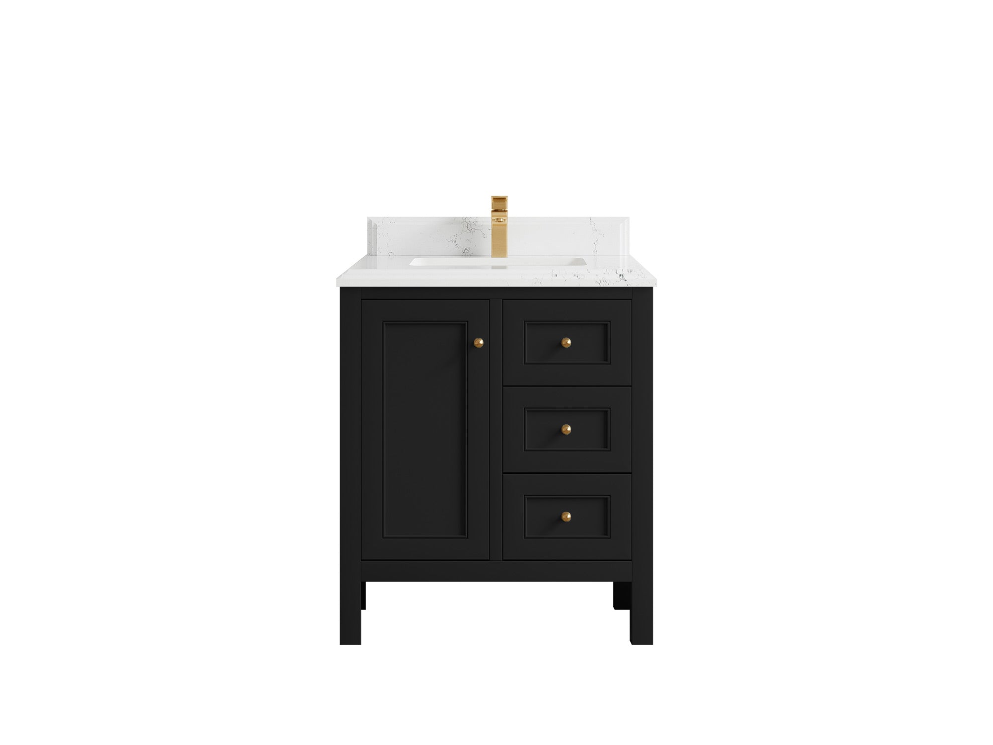 Nashville 30 in. W x 22 in. D Single Sink Bathroom Vanity - Willow Bath and Vanity