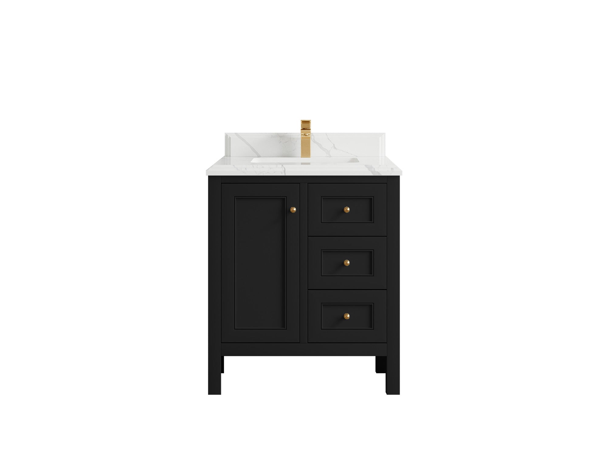 Nashville 30 in. W x 22 in. D Single Sink Bathroom Vanity - Willow Bath and Vanity