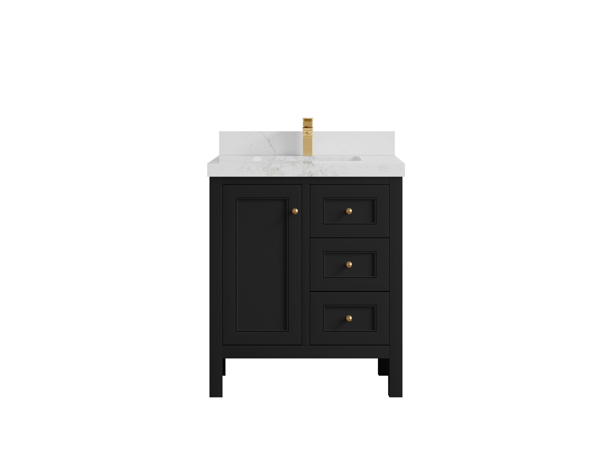 Nashville 30 in. W x 22 in. D Single Sink Bathroom Vanity - Willow Bath and Vanity