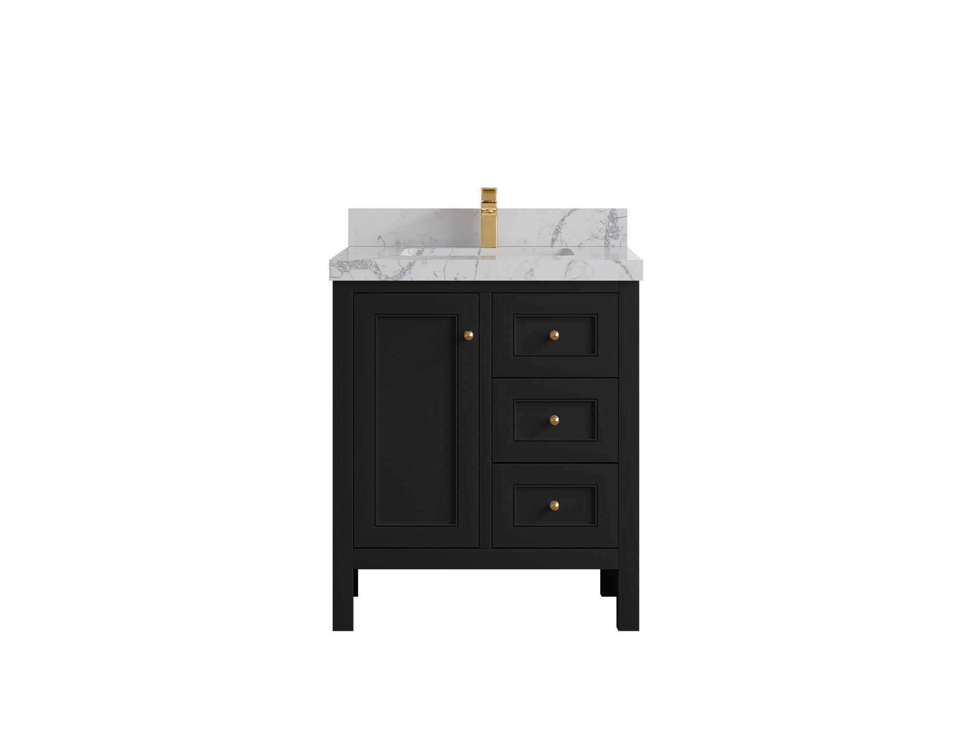 Nashville 30 in. W x 22 in. D Single Sink Bathroom Vanity - Willow Bath and Vanity
