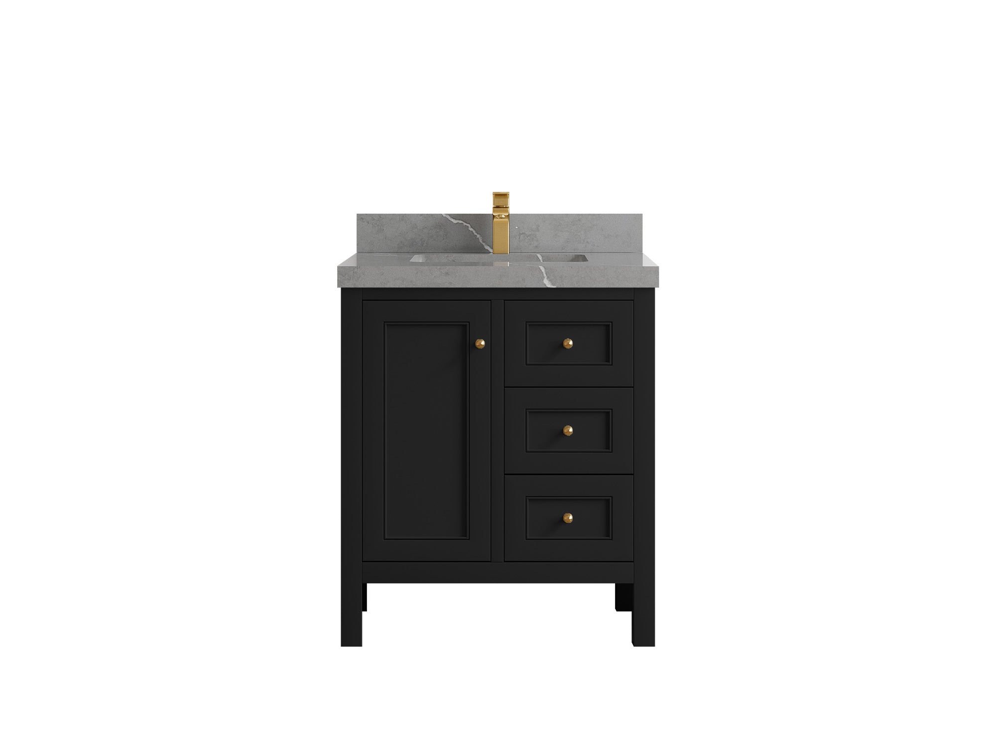 Nashville 30 in. W x 22 in. D Single Sink Bathroom Vanity - Willow Bath and Vanity