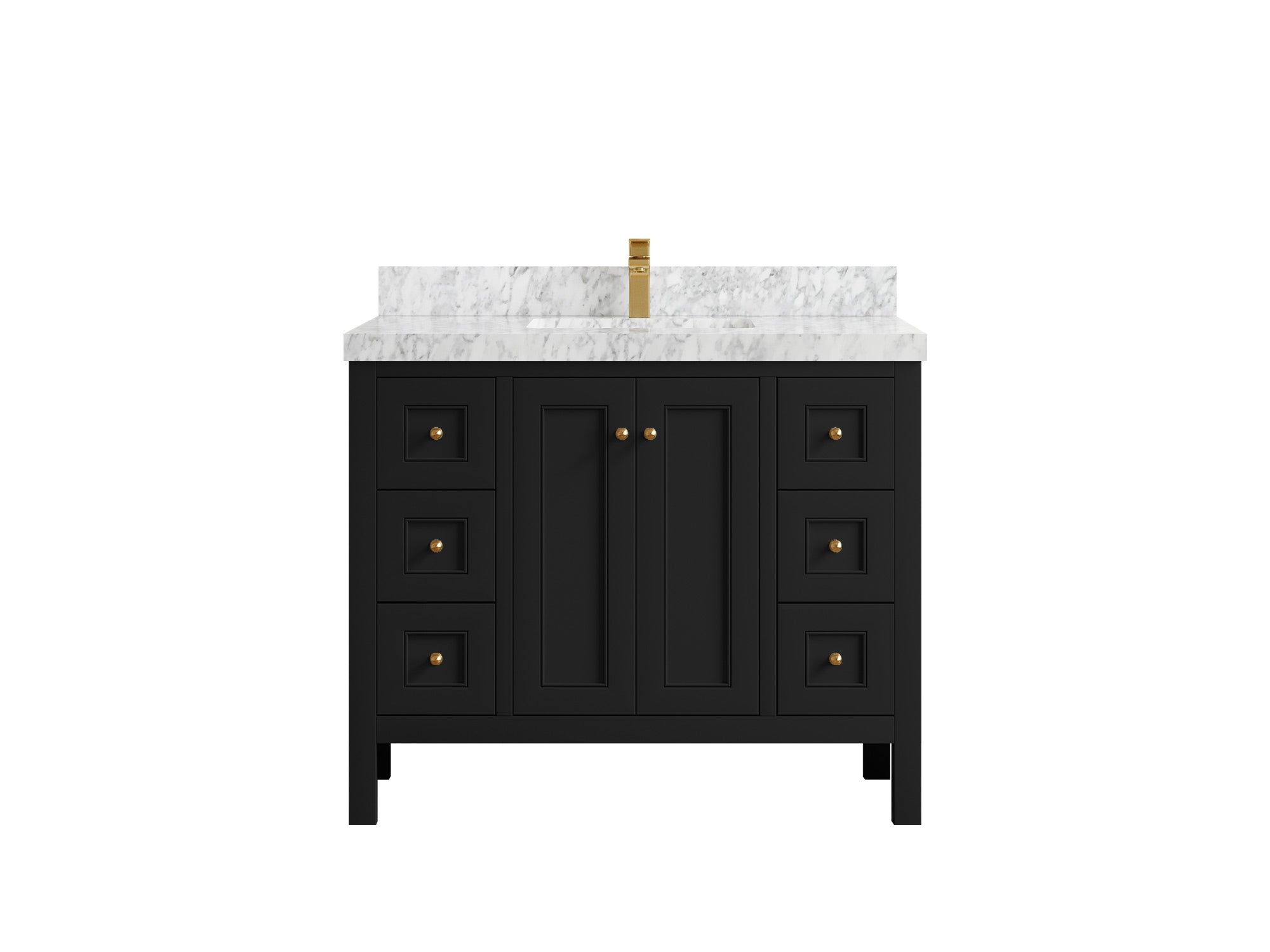 Nashville 42 in. W x 22 in. D Single Sink Bathroom Vanity - Willow Bath and Vanity