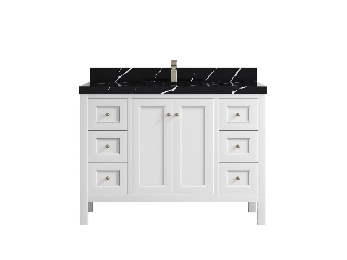 Nashville 48 in. W x 22 in. D Single Sink Bathroom Vanity - Willow Bath and Vanity