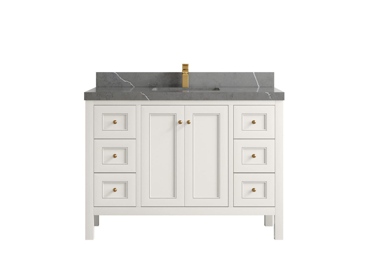 Nashville 48 in. W x 22 in. D Single Sink Bathroom Vanity - Willow Bath and Vanity